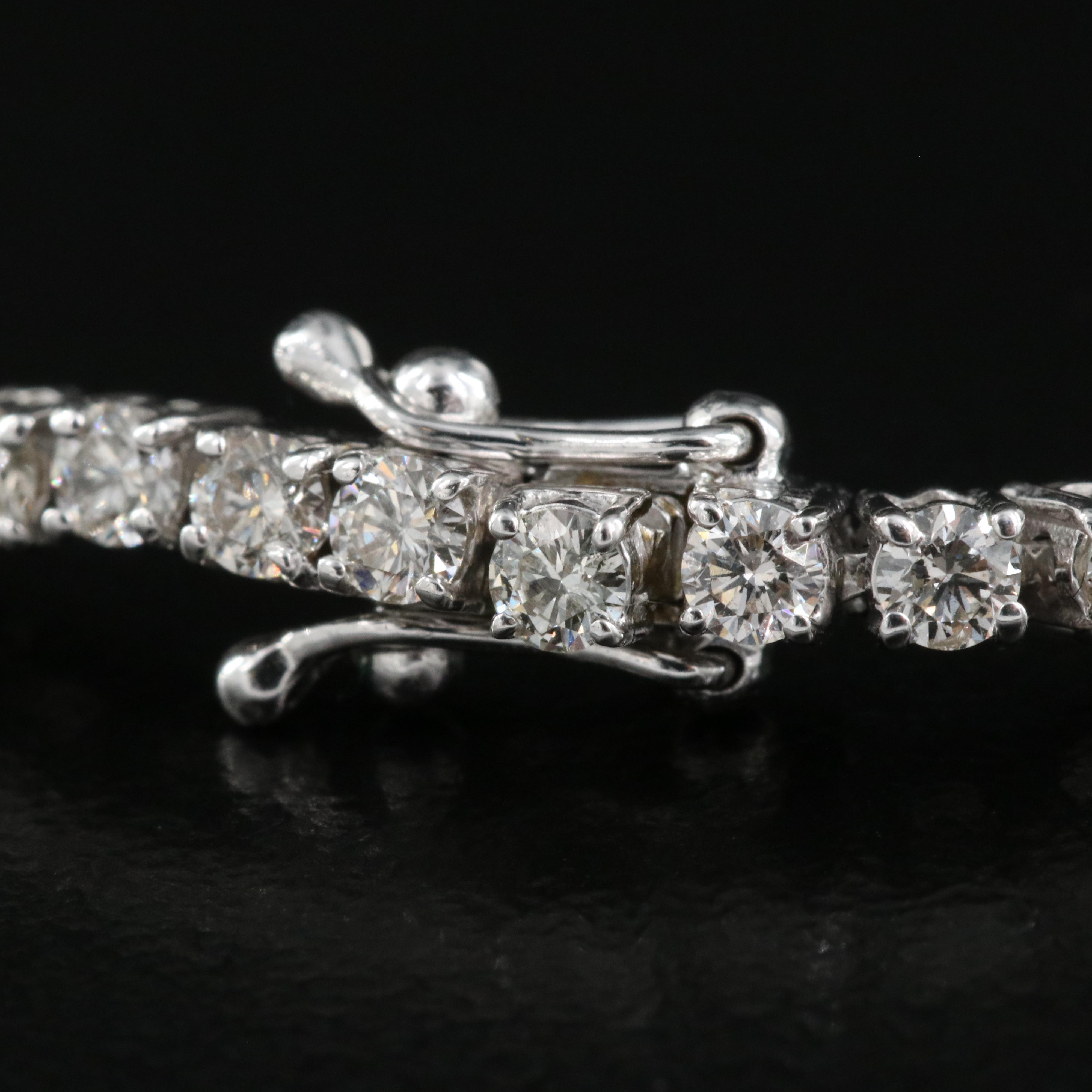 14K 2.95 CTW Diamond Line Bracelet