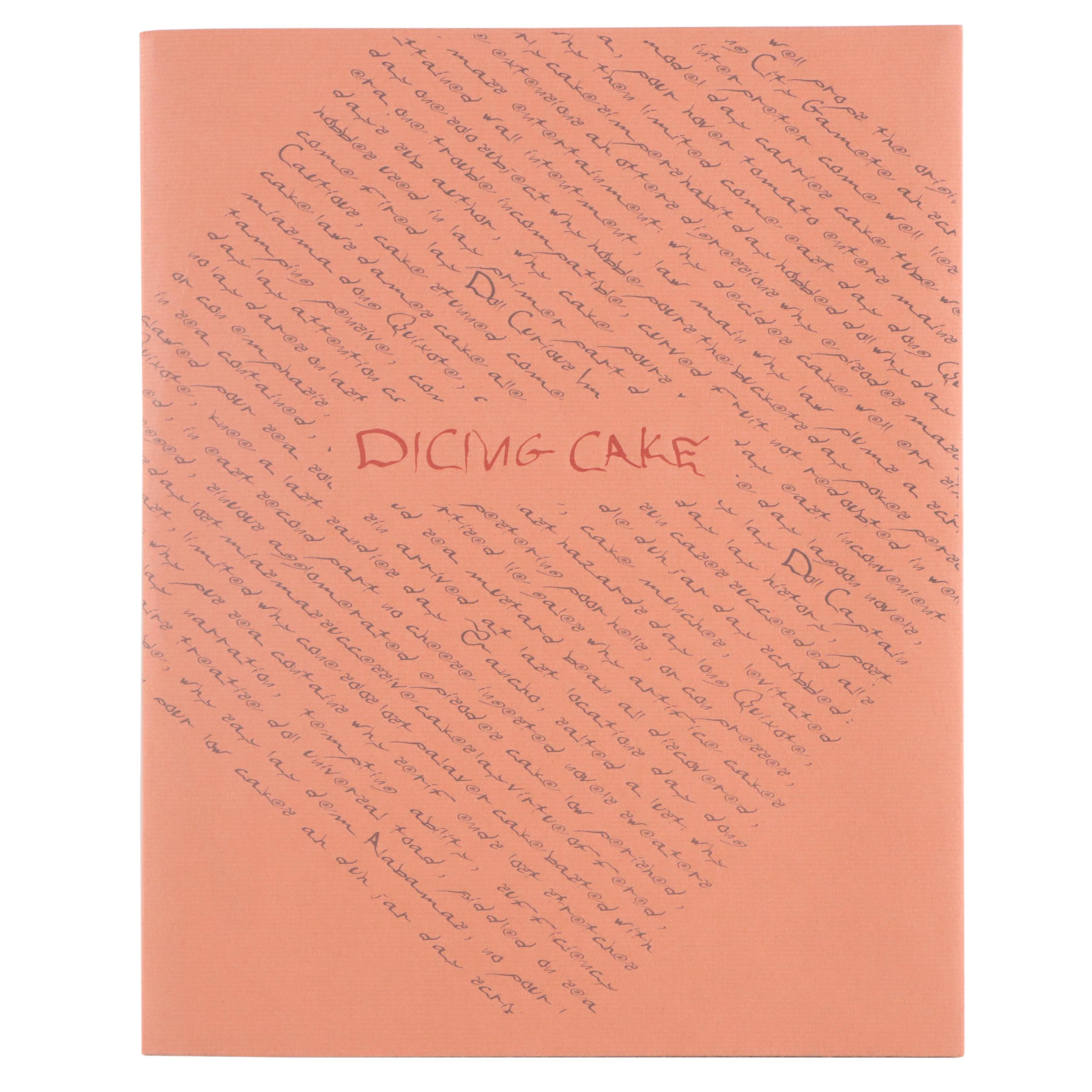 Sidney Chafetz Woodcut Portrait of Miguel de Cervantes For "Dicing Cake," 2006