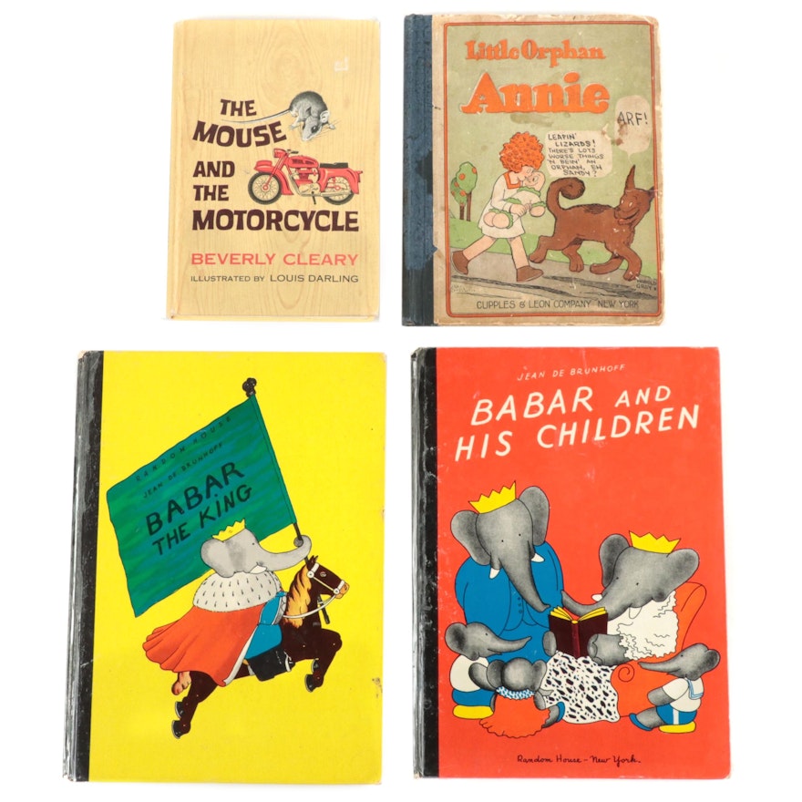 Illustrated "Little Orphan Annie" by Harold Gray and More Children's Books