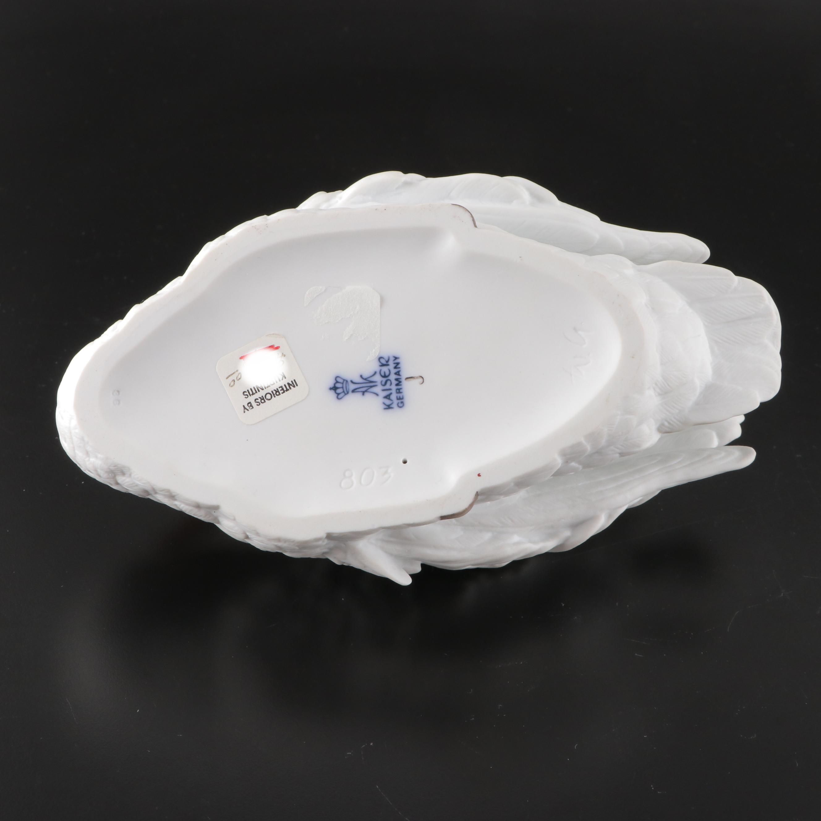 Kaiser German Porcelain Swan Figurine