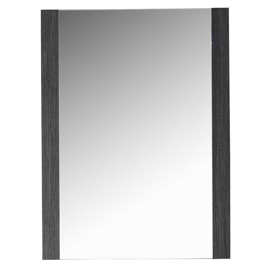 Virtu USA "Dior" Bath Vanity Cabinet Plus Sink and Wall Mirror in Zebra Grey