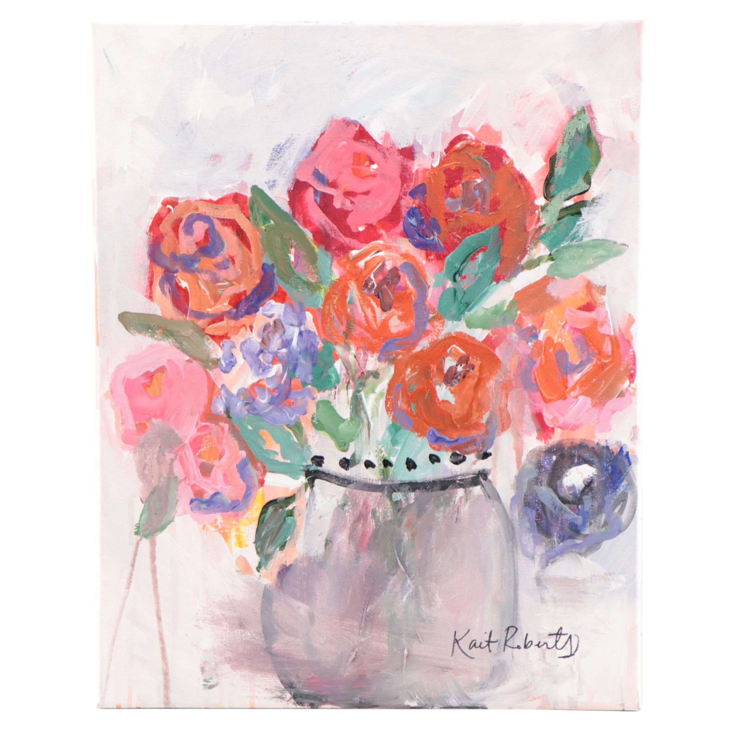 Kait Roberts Acrylic Painting "Chatty Kathy," 2023