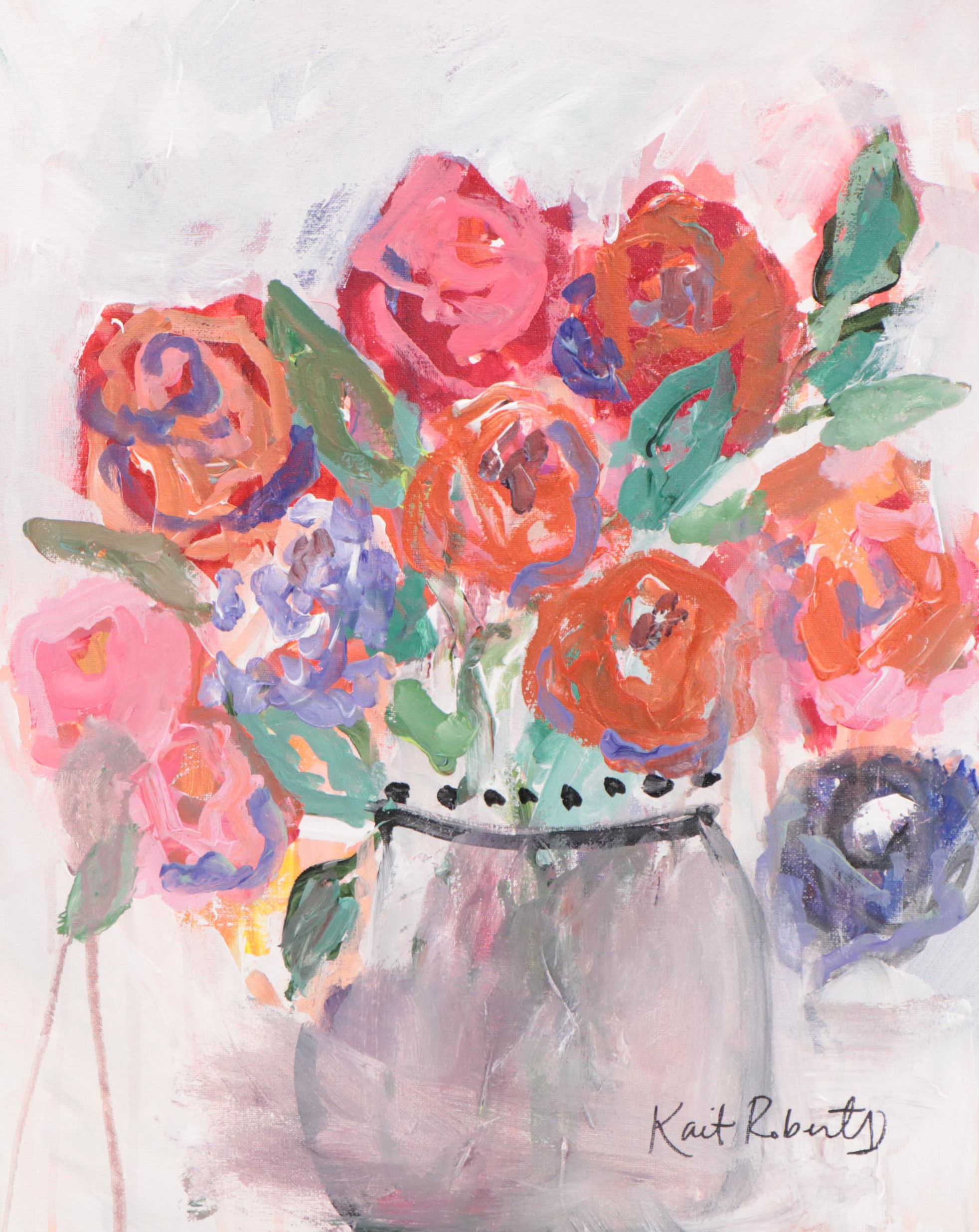 Kait Roberts Acrylic Painting "Chatty Kathy," 2023