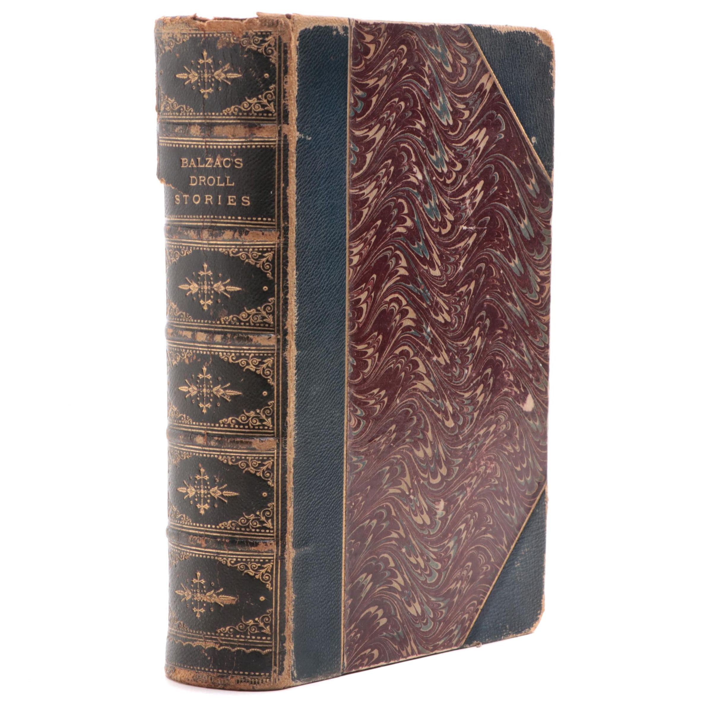 Illustrated "Droll Stories" by Honoré de Balzac, 1874