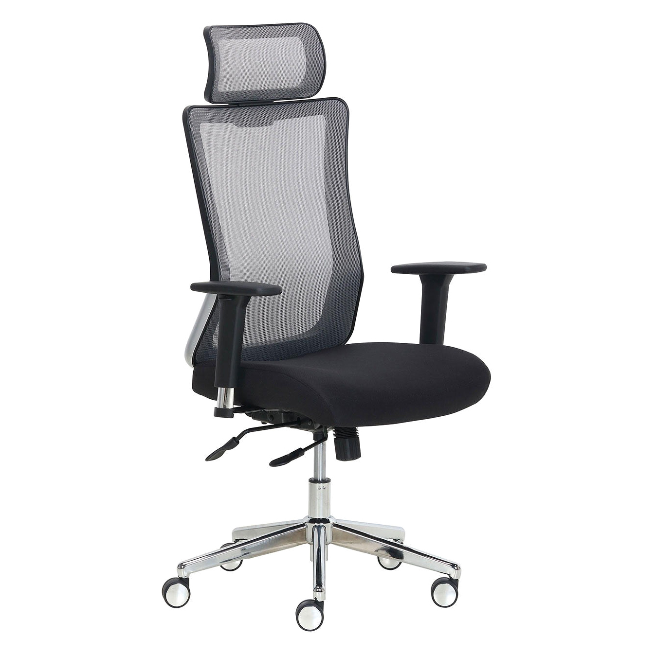 Wellness by Design Ergonomic Mesh Back Office Chair With Headrest