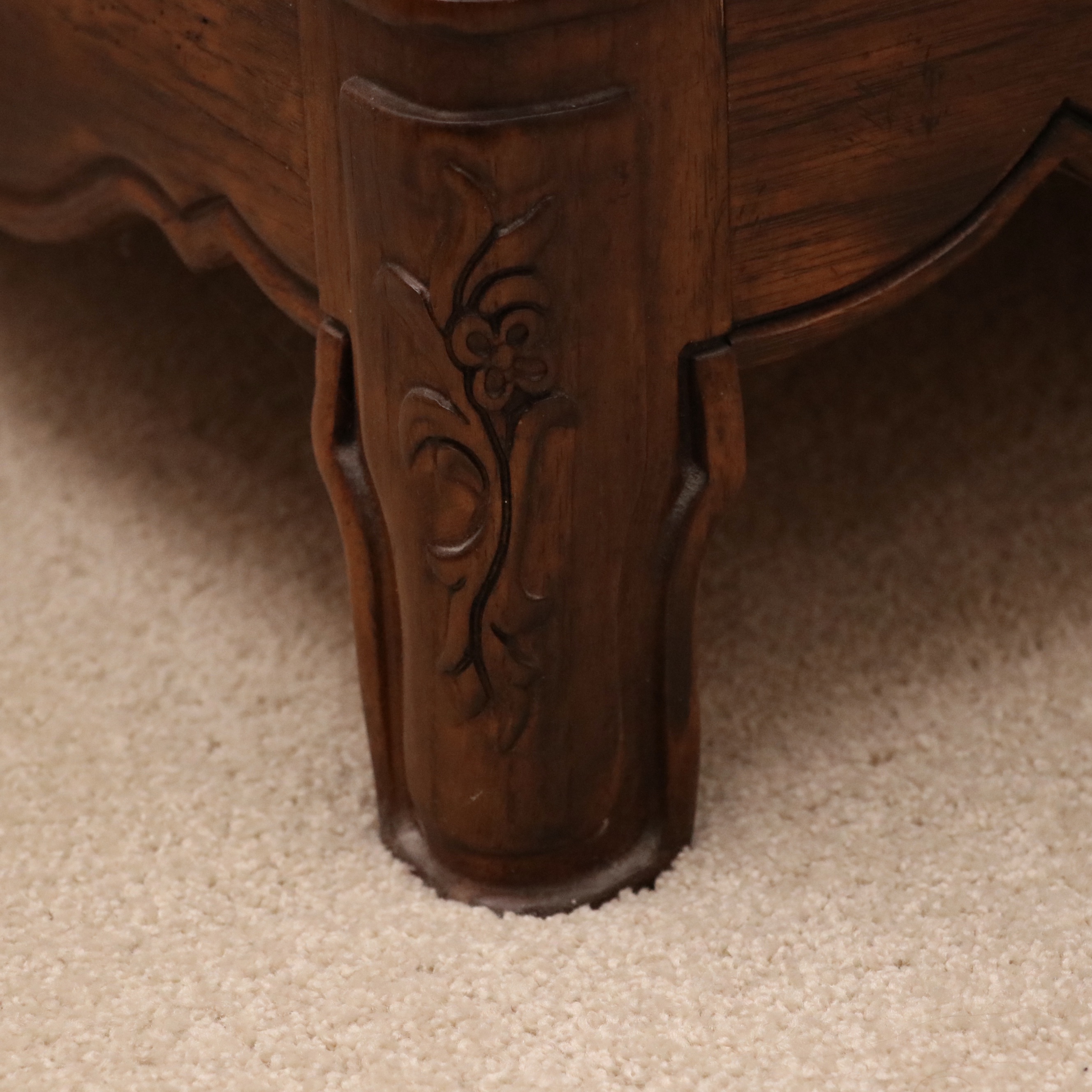 Drexel Heritage "Old Continent" Walnut Dresser with a Trifold Mirror