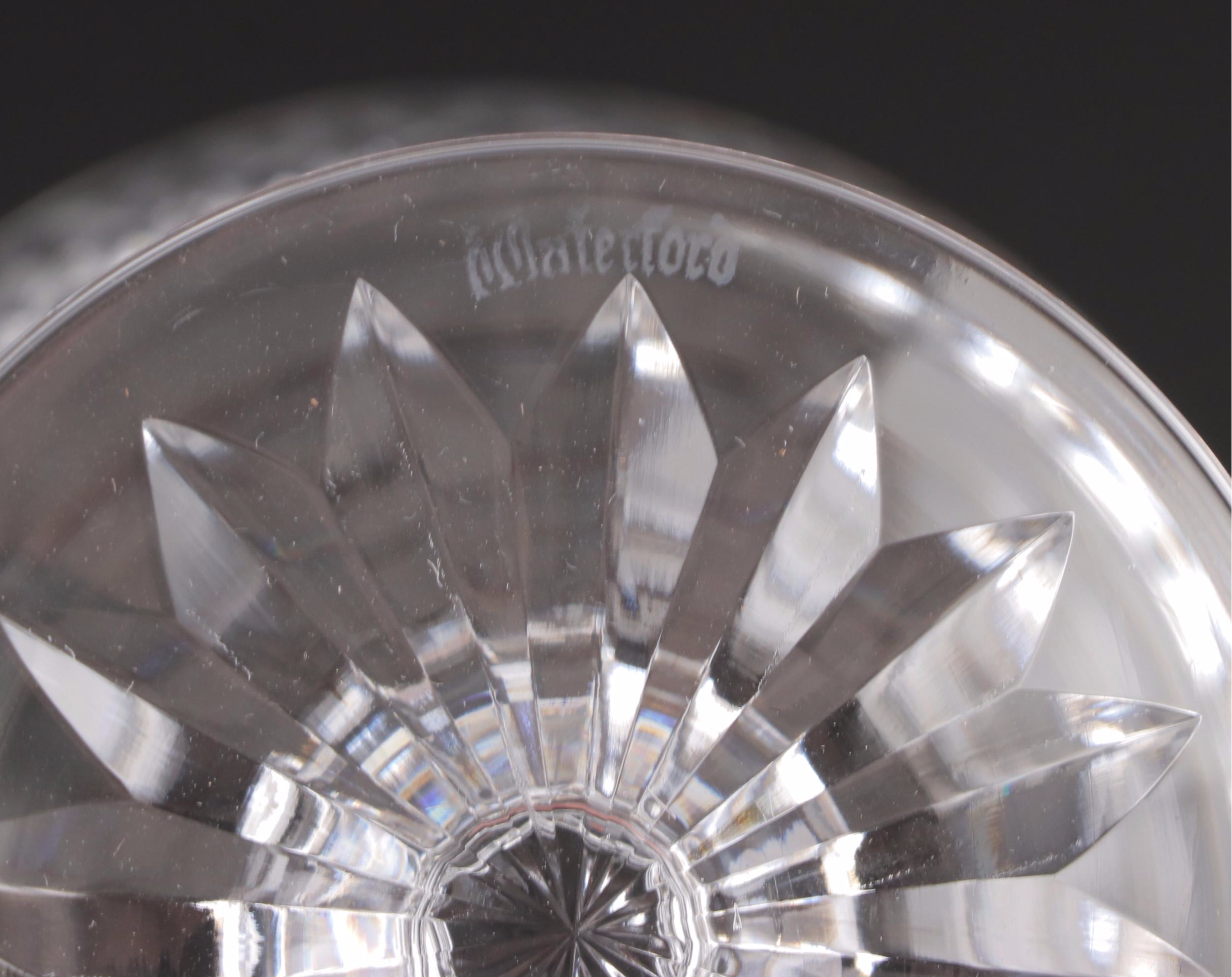 Waterford "Castletown" Crystal Champagne Coupes, 1968-2017