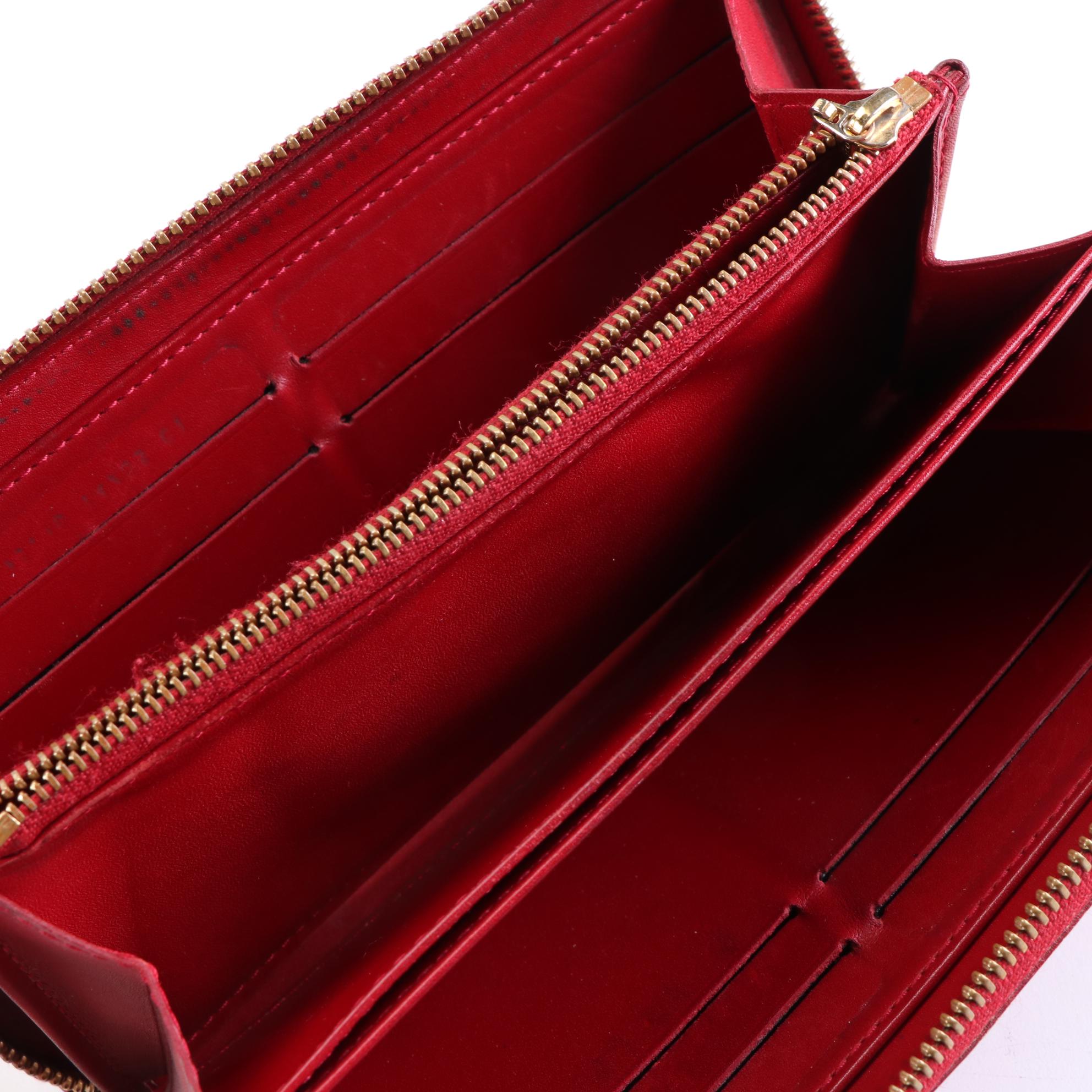 Louis Vuitton Zippy Wallet in Monogram Vernis