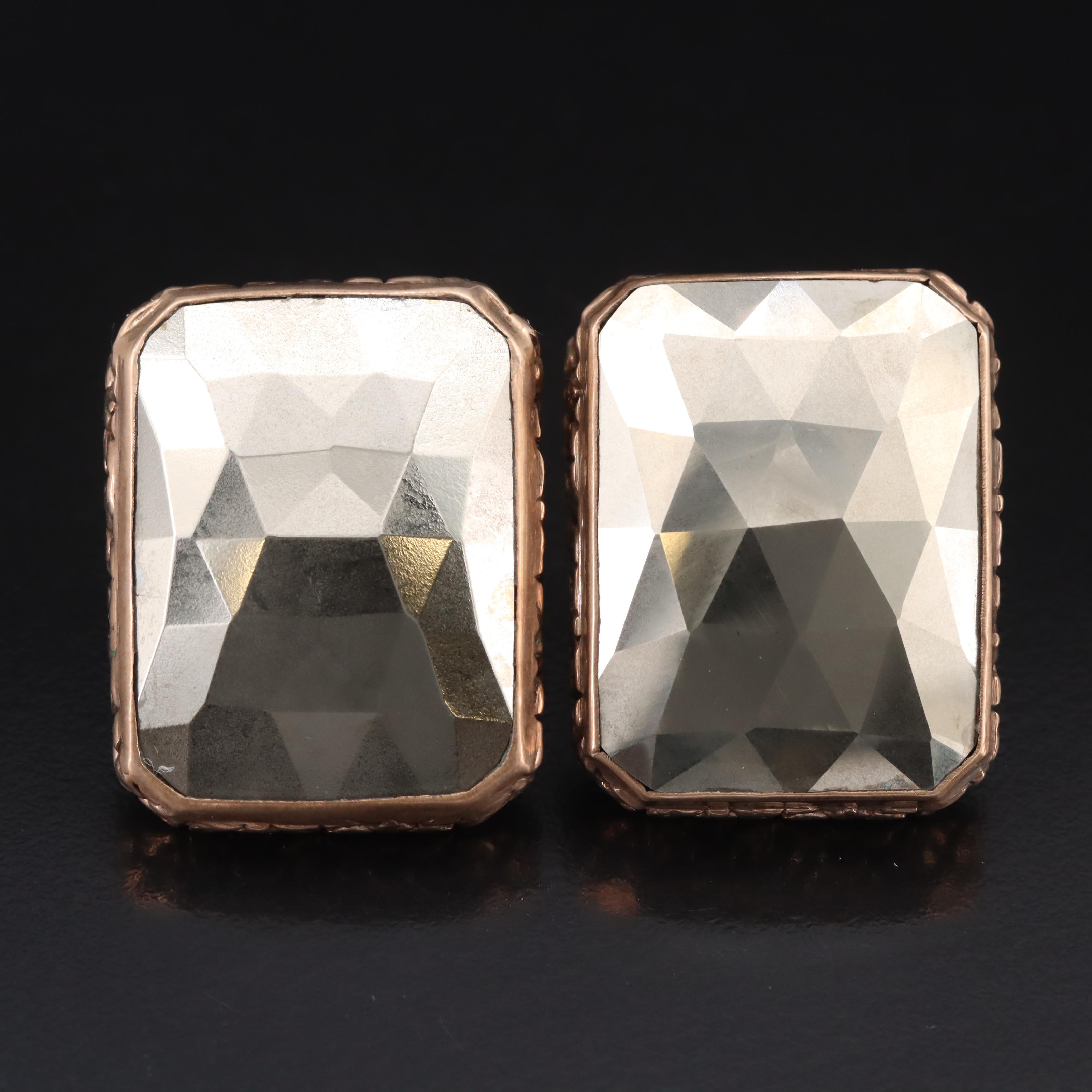 Stephen Dweck Copper Pyrite Earrings