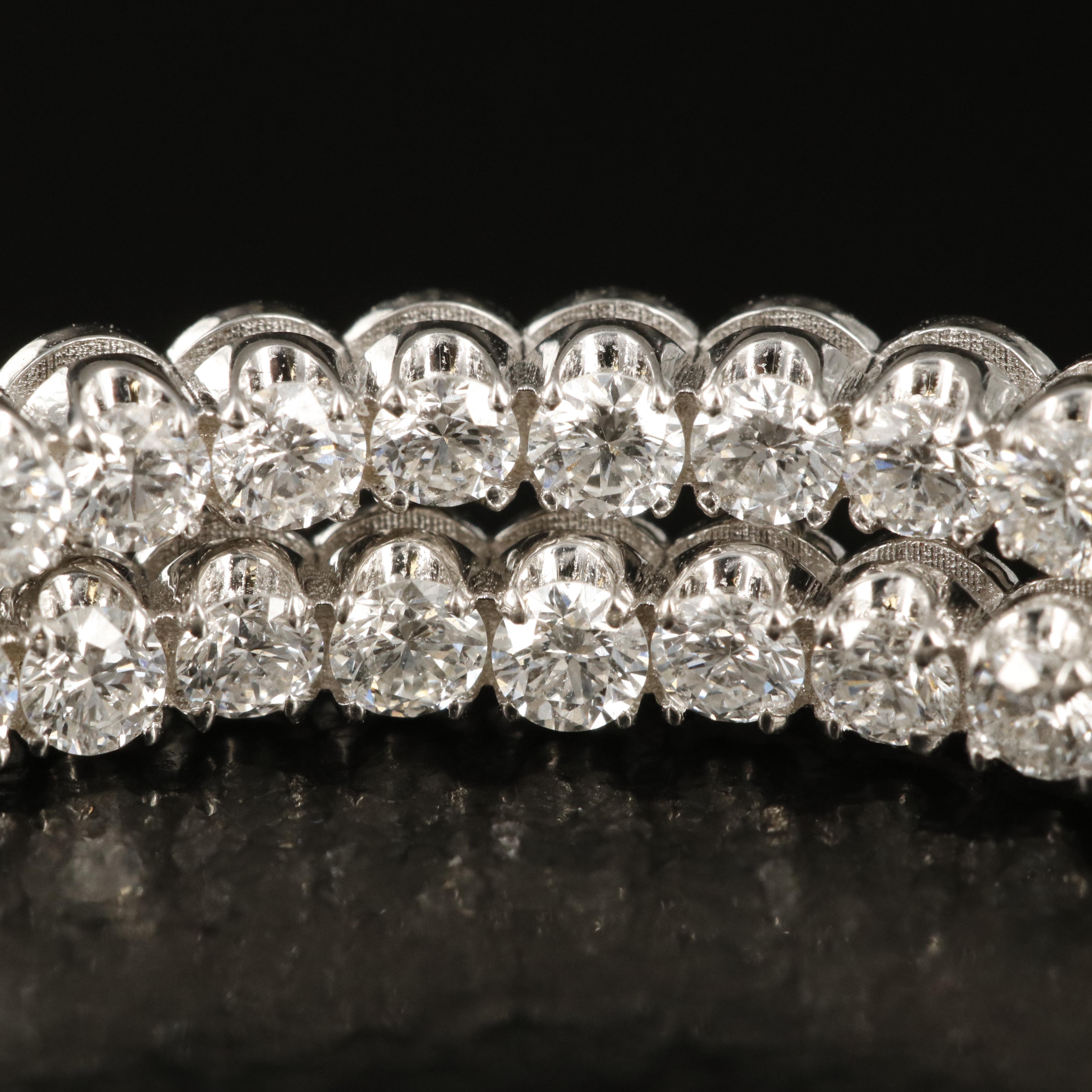 14K 2.20 CTW Diamond Inside Out Hoop Earrings