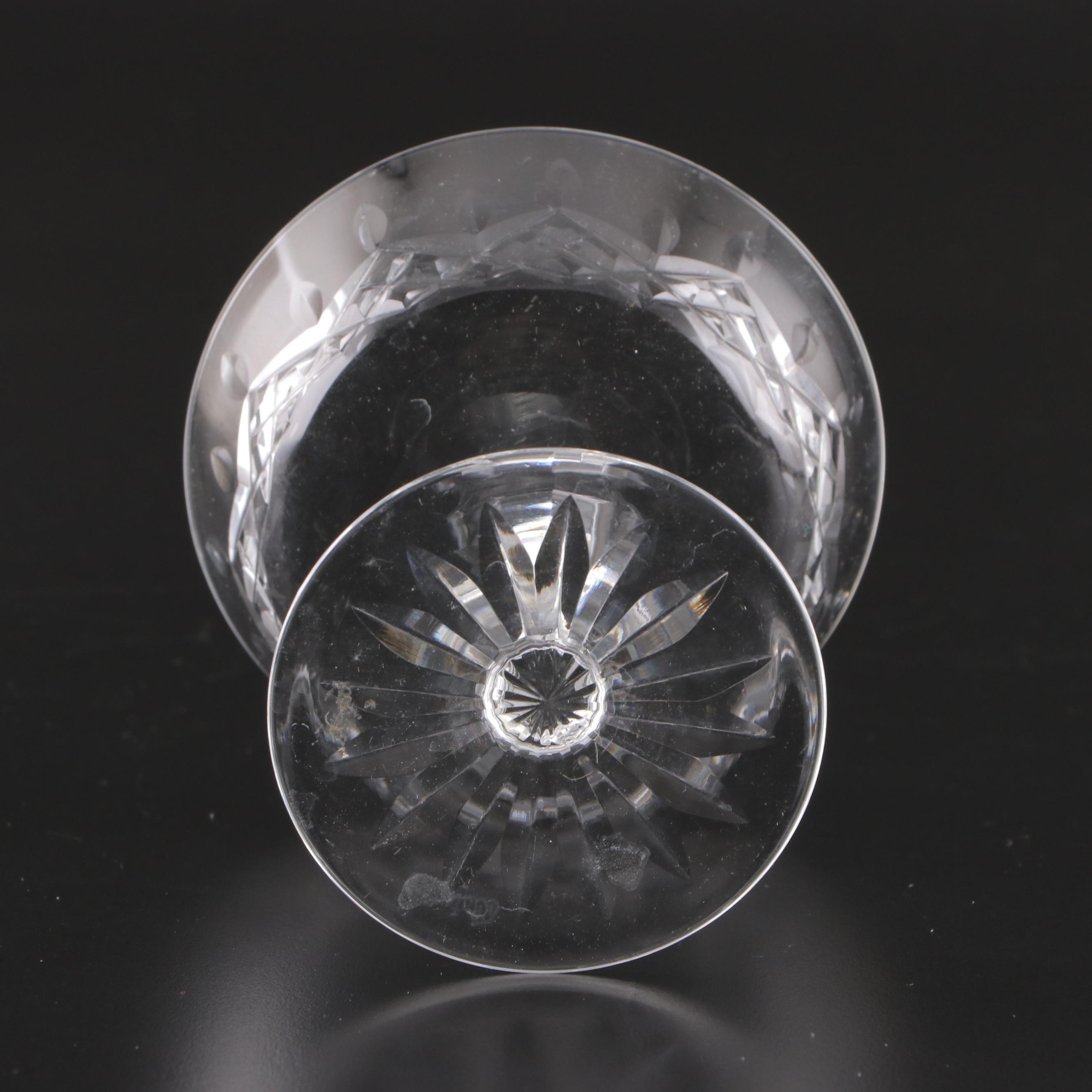 Waterford "Lismore" Crystal Champagne Coupes
