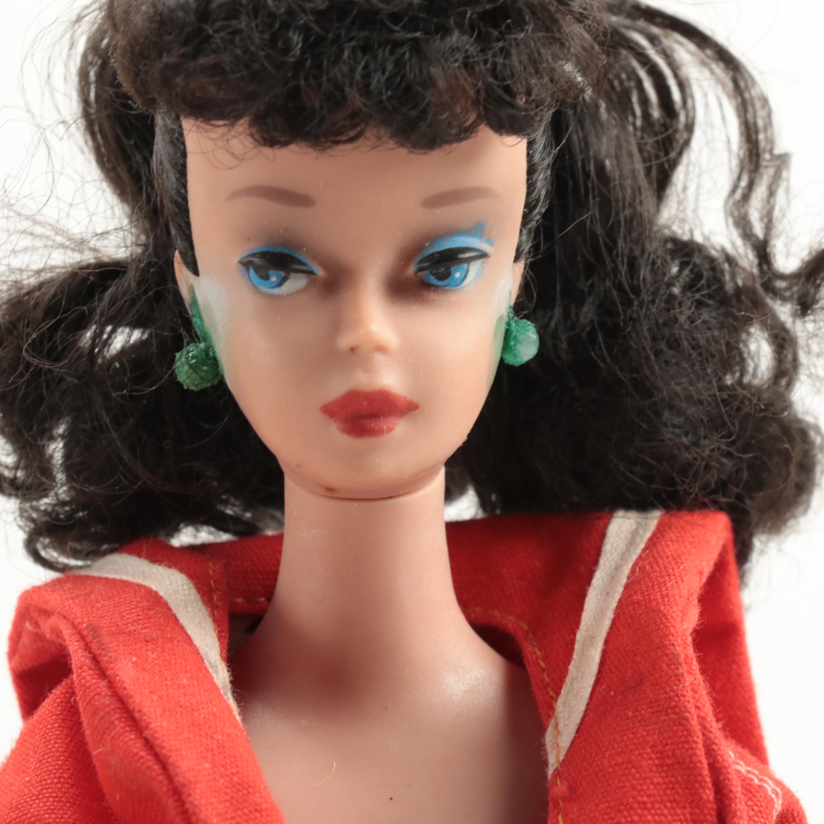 Mattel Barbie No. 850 with Other Dolls, Accessories and Bart Simpson Figure