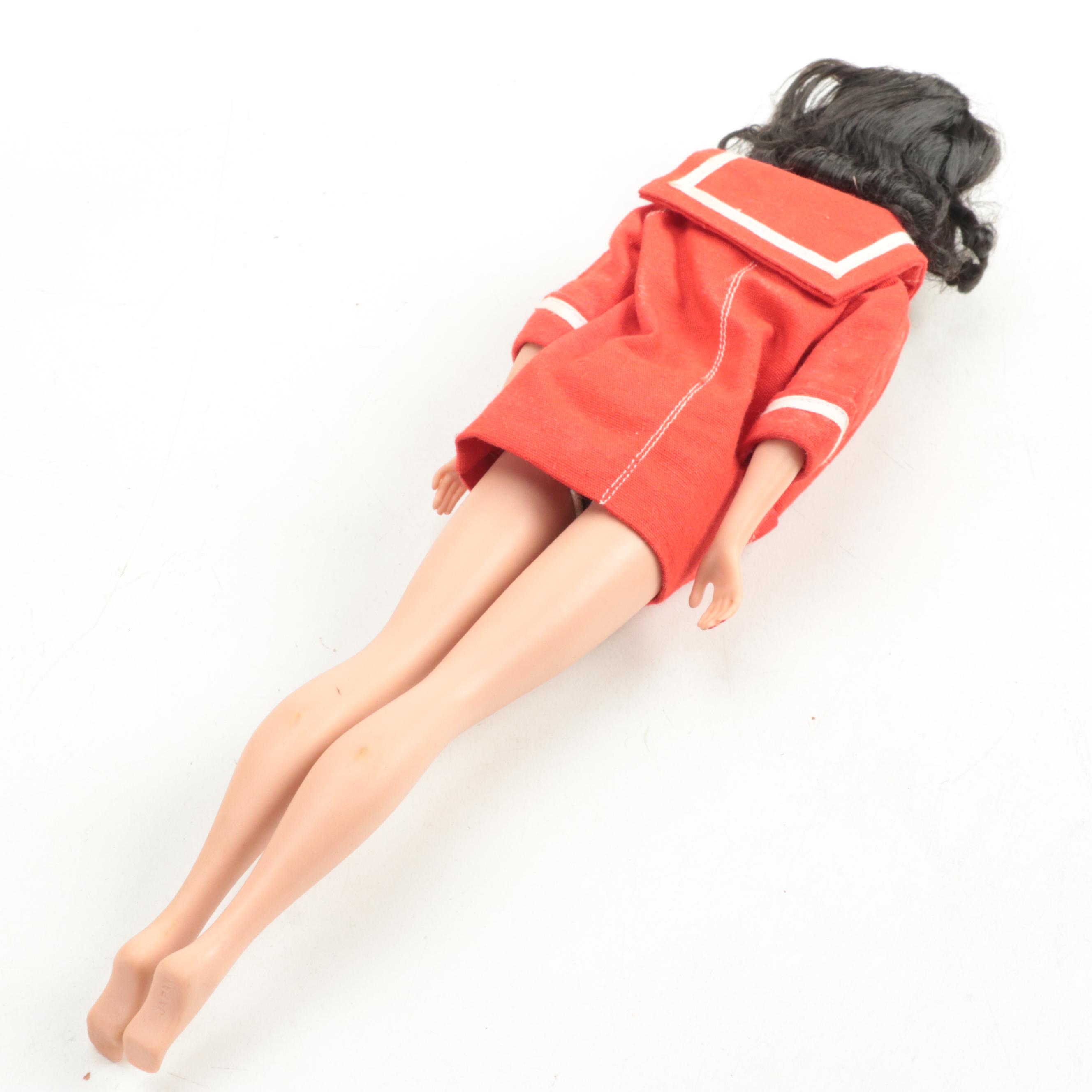 Mattel Barbie No. 850 with Other Dolls, Accessories and Bart Simpson Figure