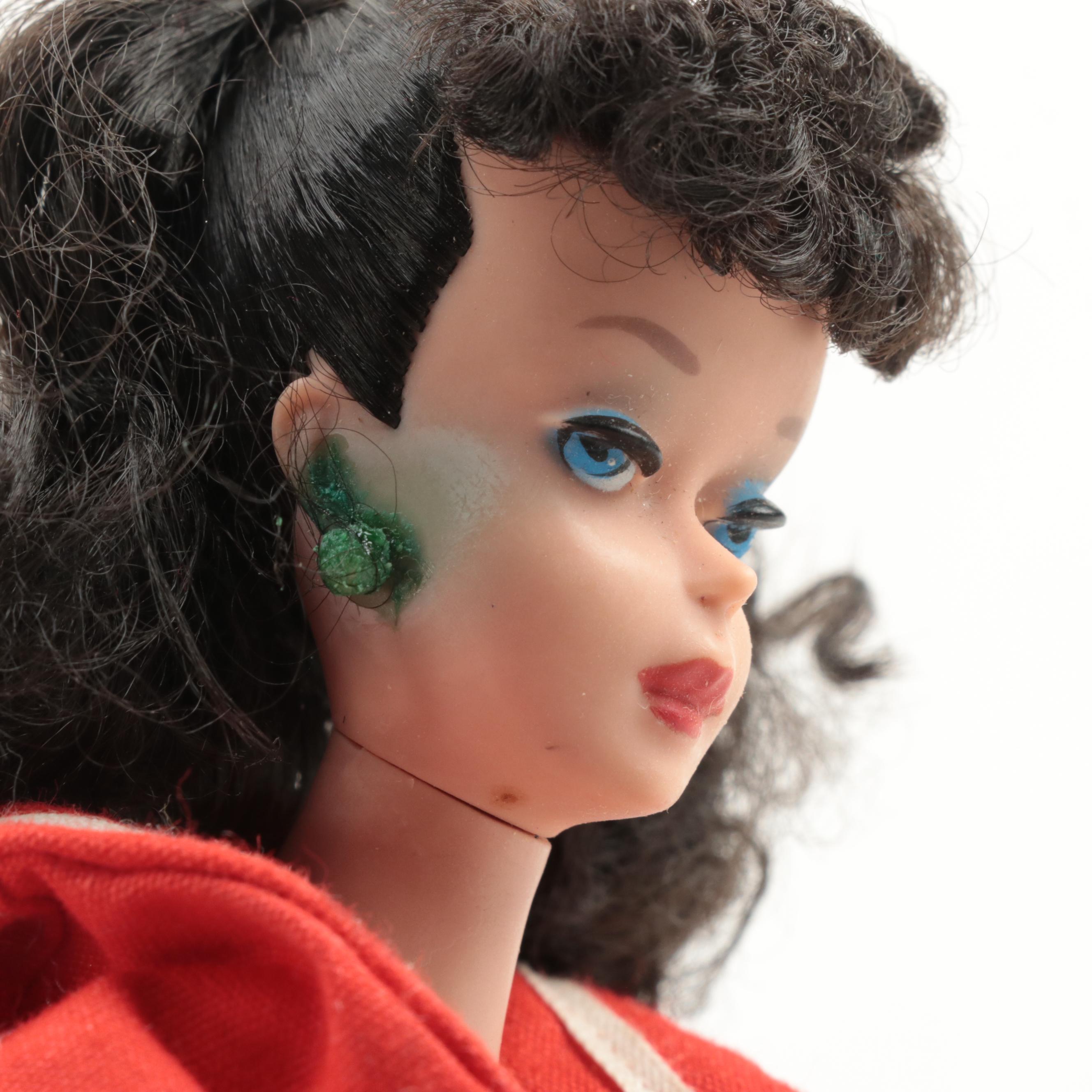 Mattel Barbie No. 850 with Other Dolls, Accessories and Bart Simpson Figure