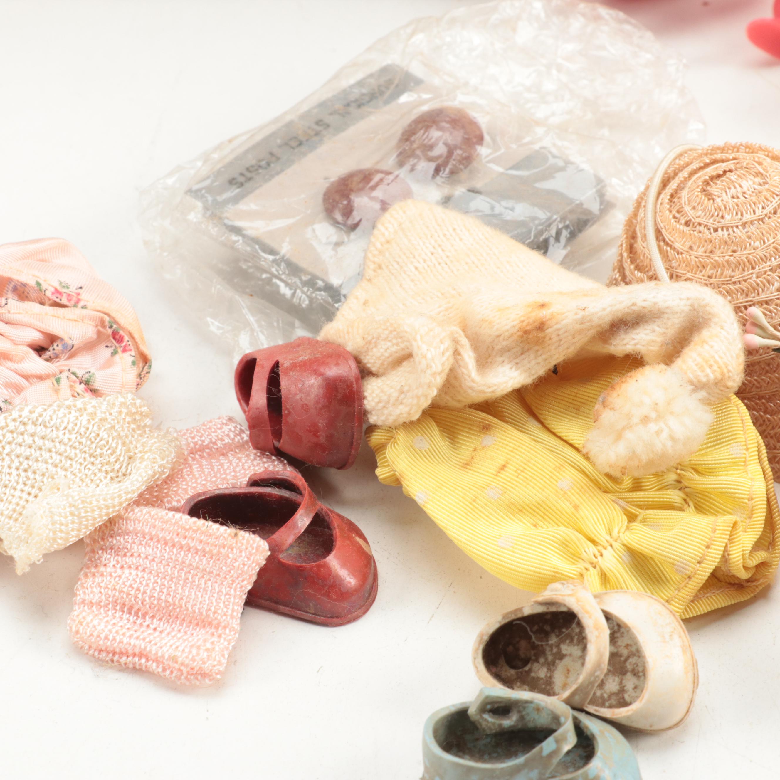 Mattel Barbie No. 850 with Other Dolls, Accessories and Bart Simpson Figure