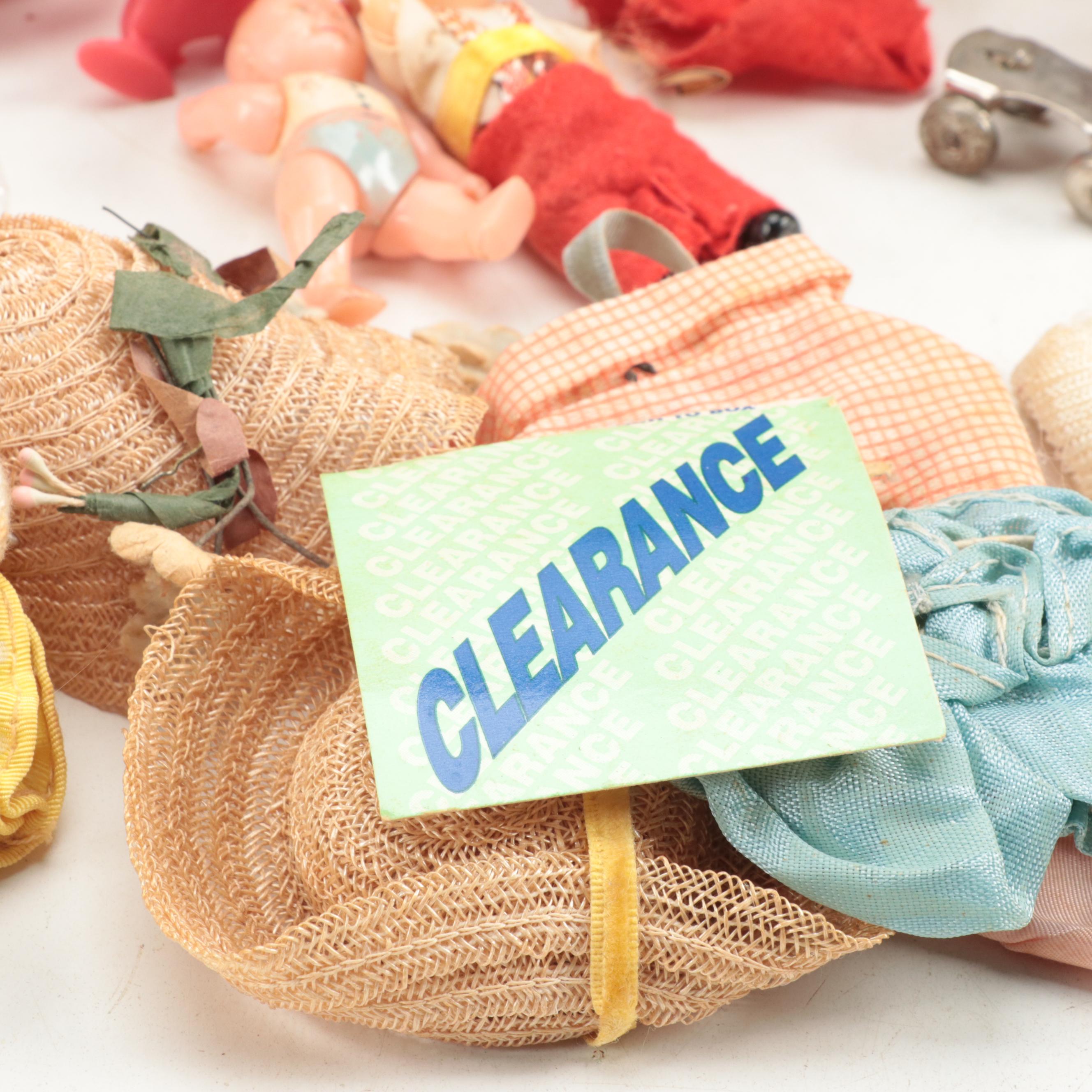 Mattel Barbie No. 850 with Other Dolls, Accessories and Bart Simpson Figure