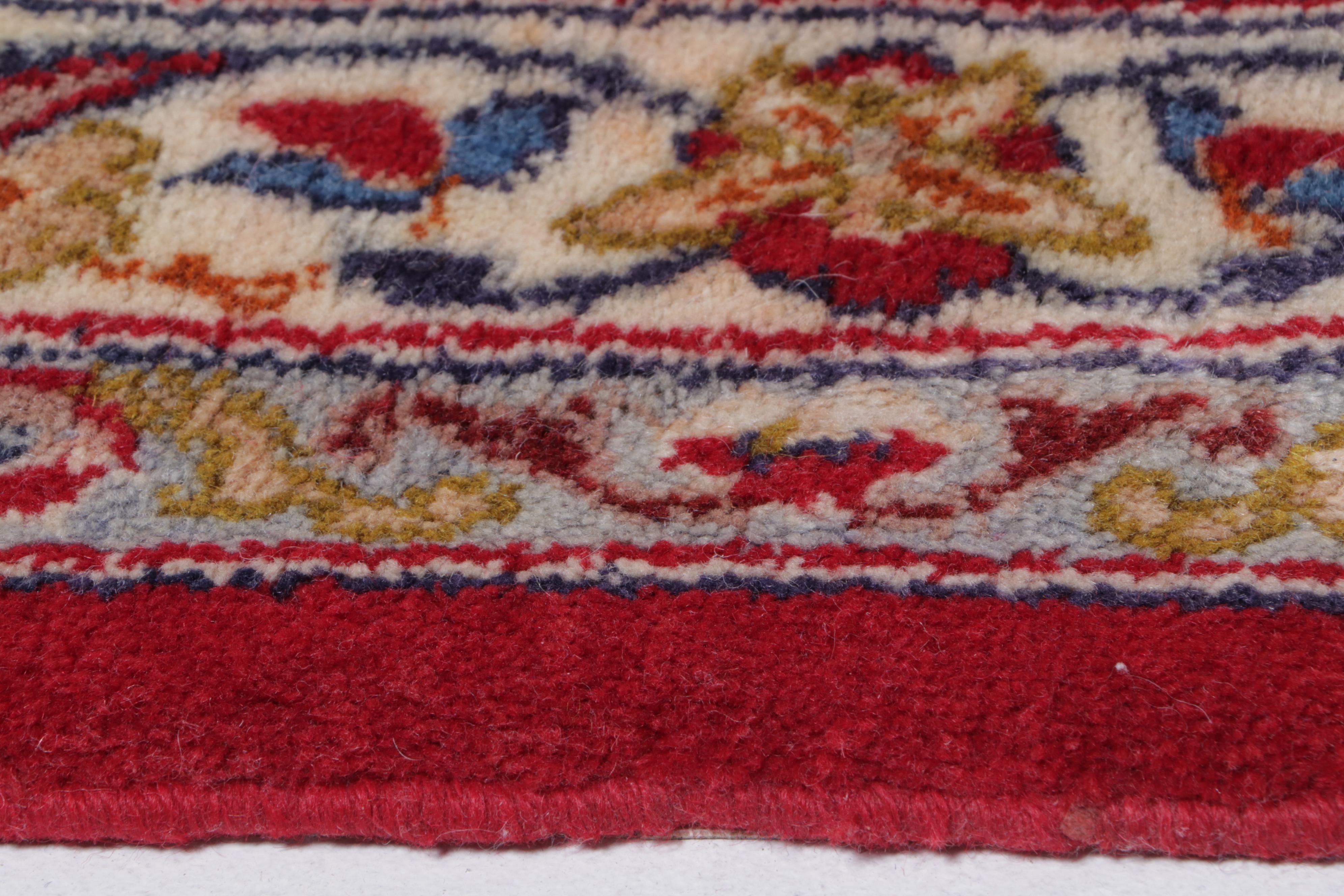 10'7 x 16'5 Hand-Knotted Persian Kashan Room Sized Rug