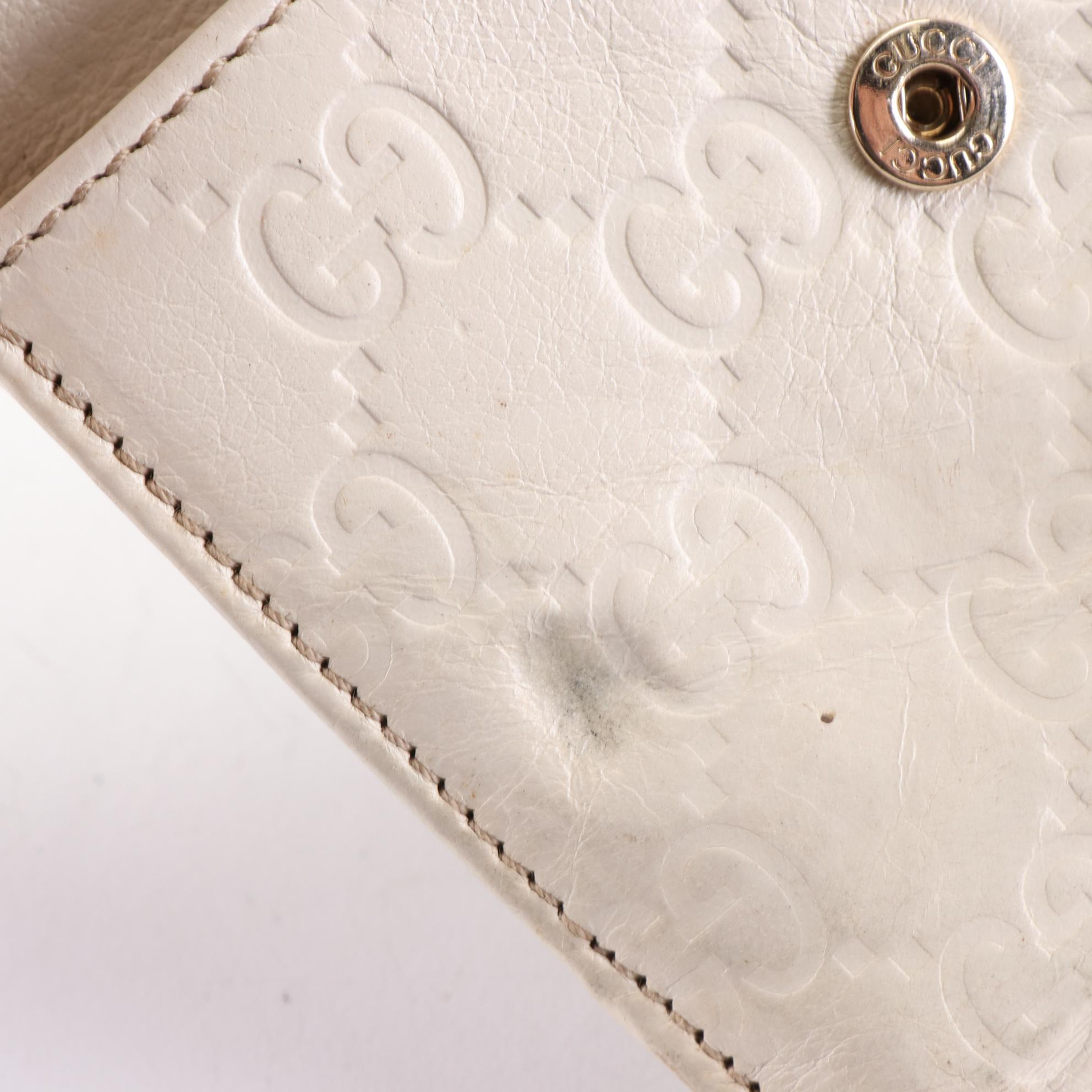 Gucci Compact Wallet in Guccissima Leather with GG Charm