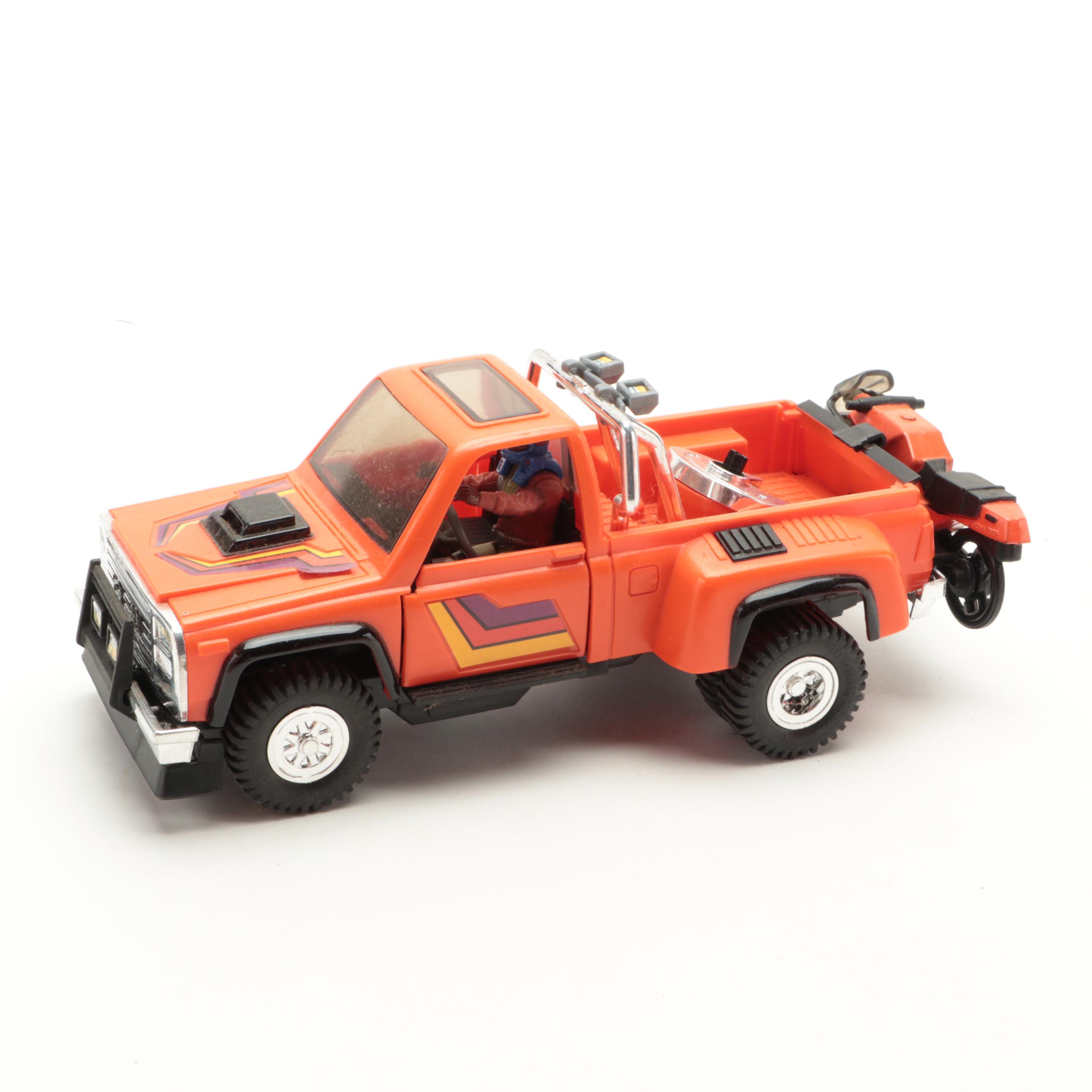 CHiPS Free Wheeling Motorcycle and Mask Trucks