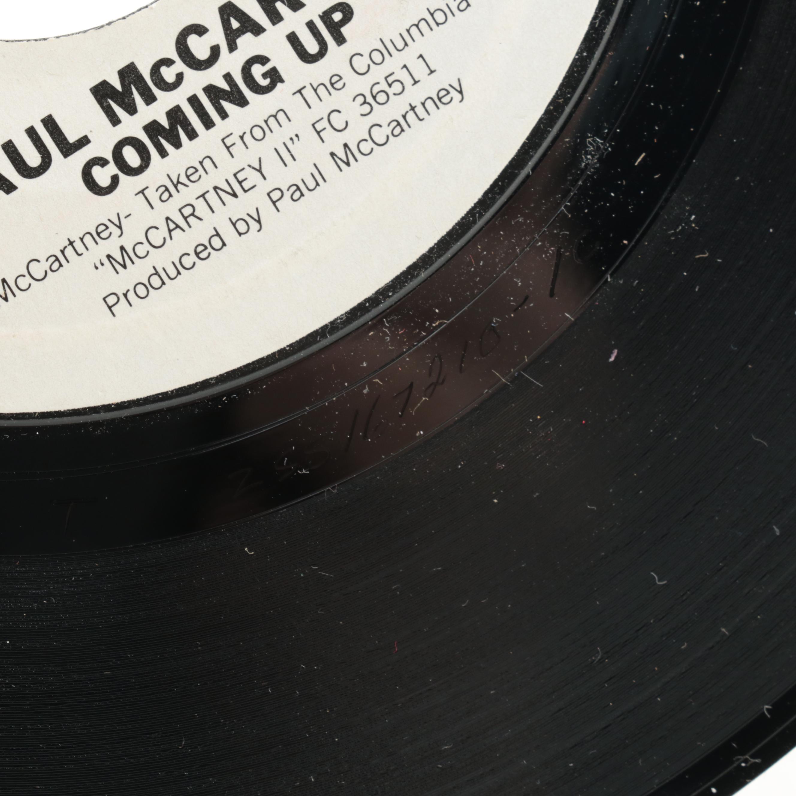 Paul McCartney, Van Halen, The Beach Boys, More Rock, Pop, Other 45 RPM Records