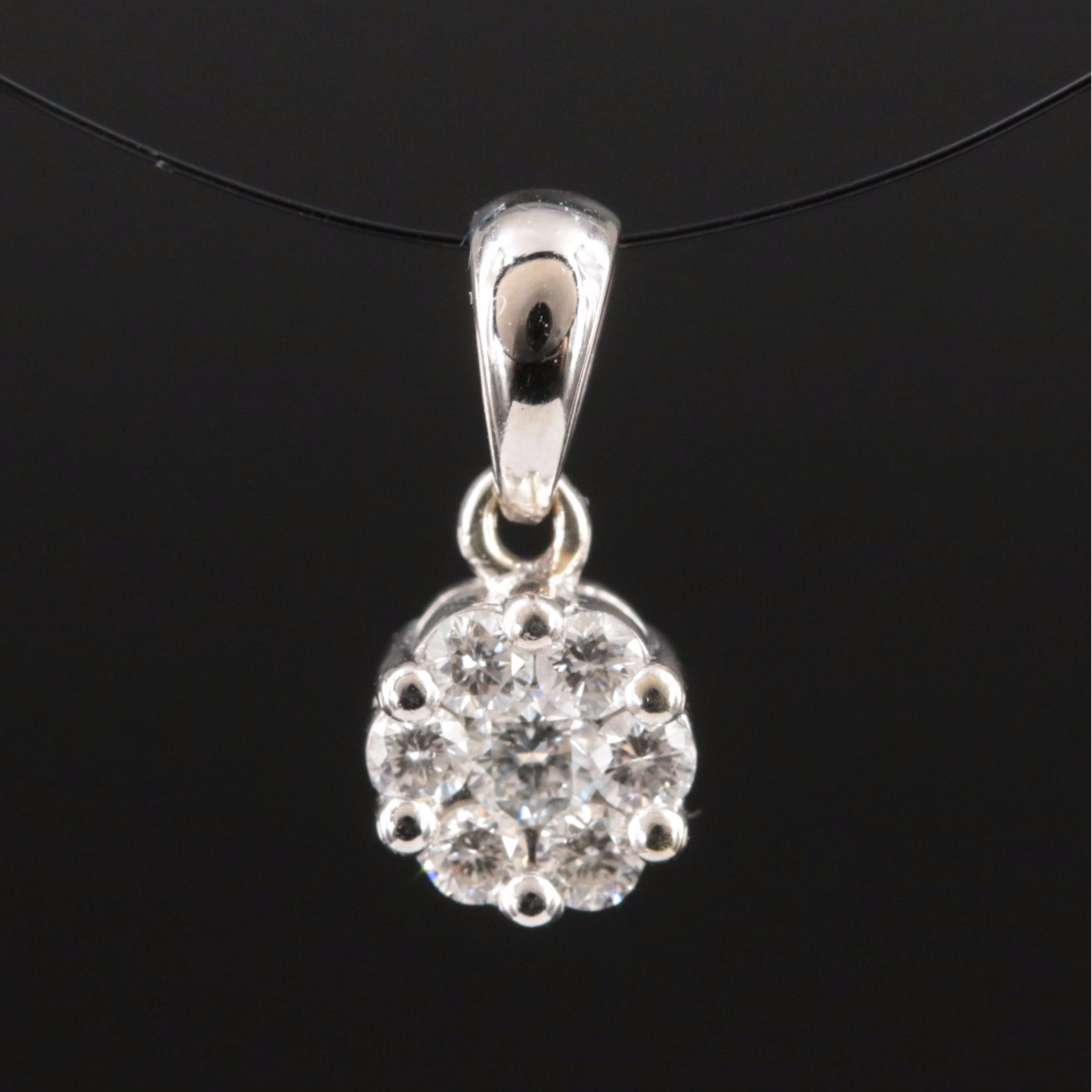 14K 0.24 CTW Diamond Pendant
