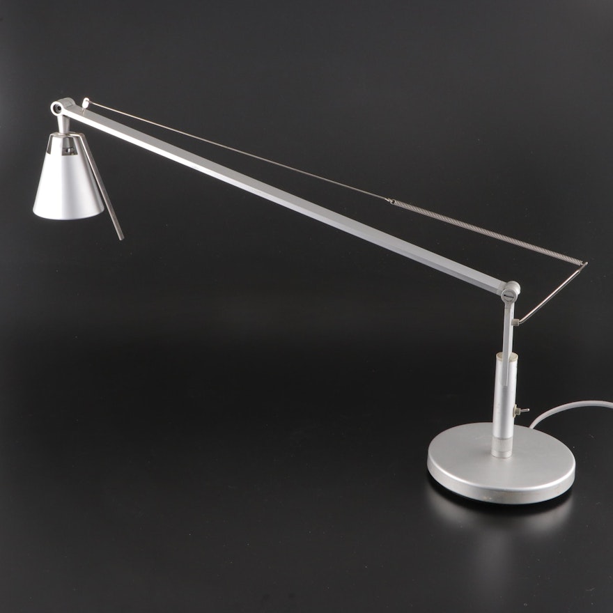 Ikea "Husvik" Cantilever Spring Aluminum Task Lamp, 21st Century