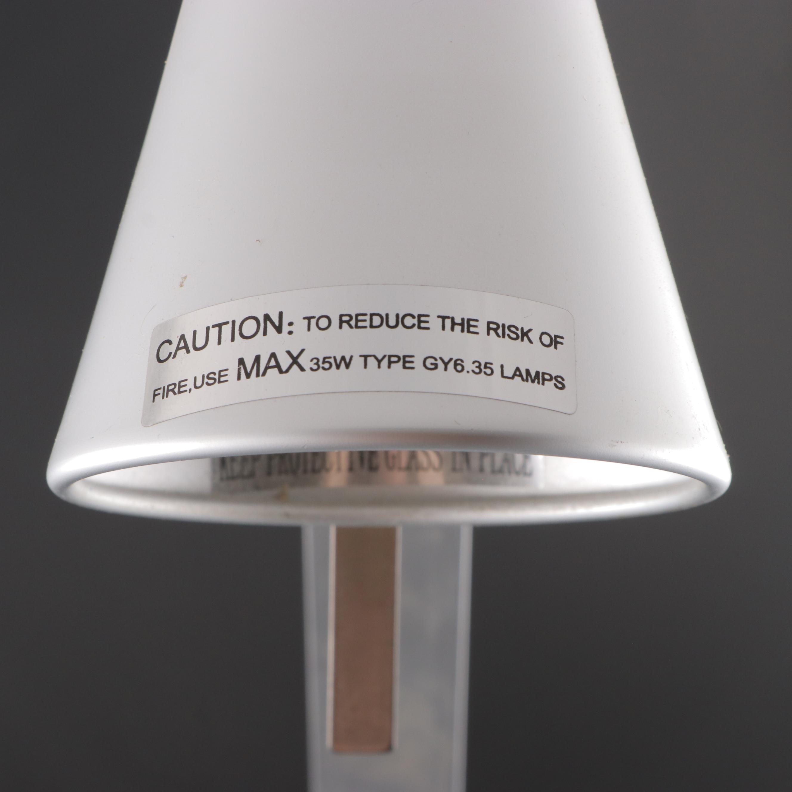 Ikea "Husvik" Cantilever Spring Aluminum Task Lamp, 21st Century