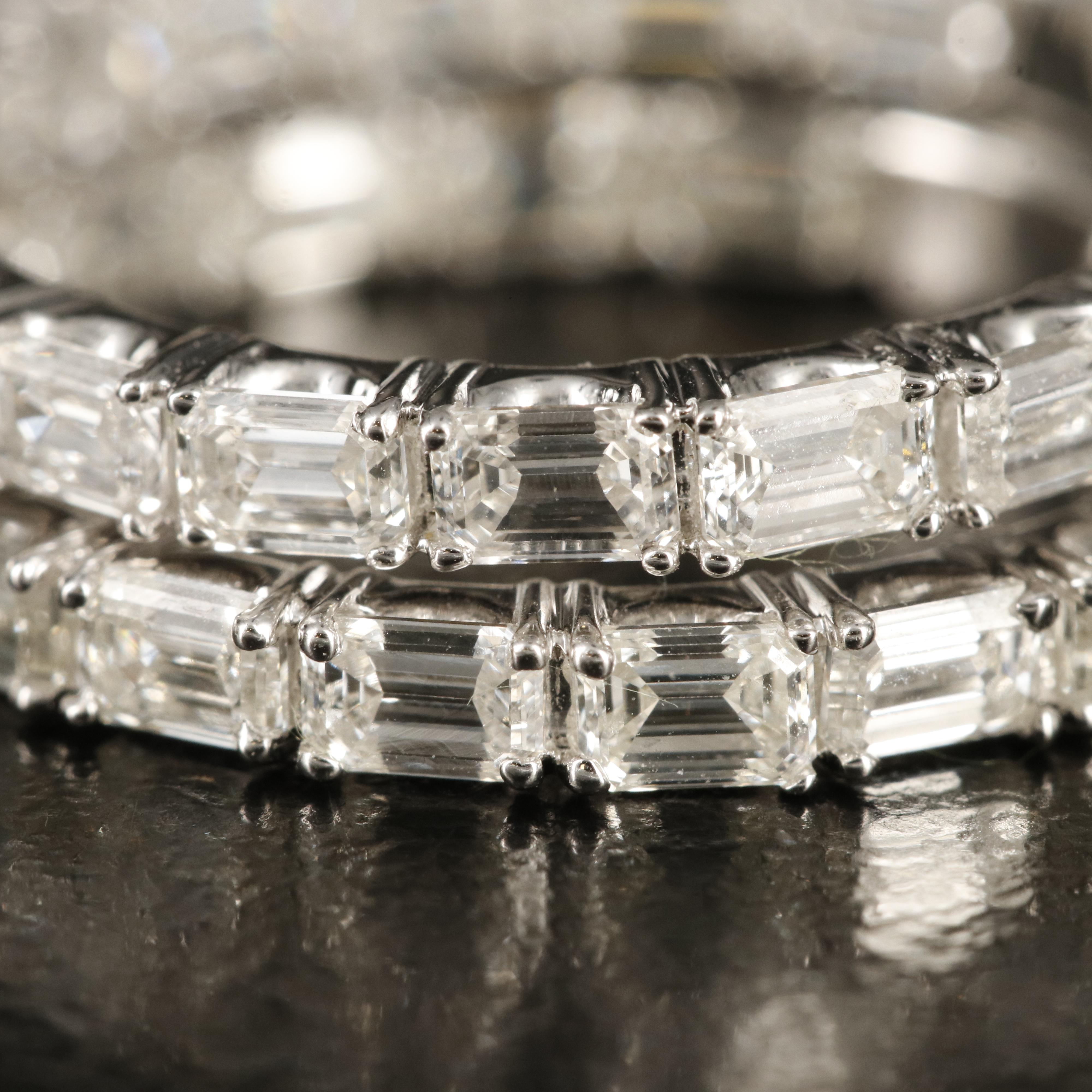 14K 2.88 CTW Diamond Inside Out Hoop Earrings