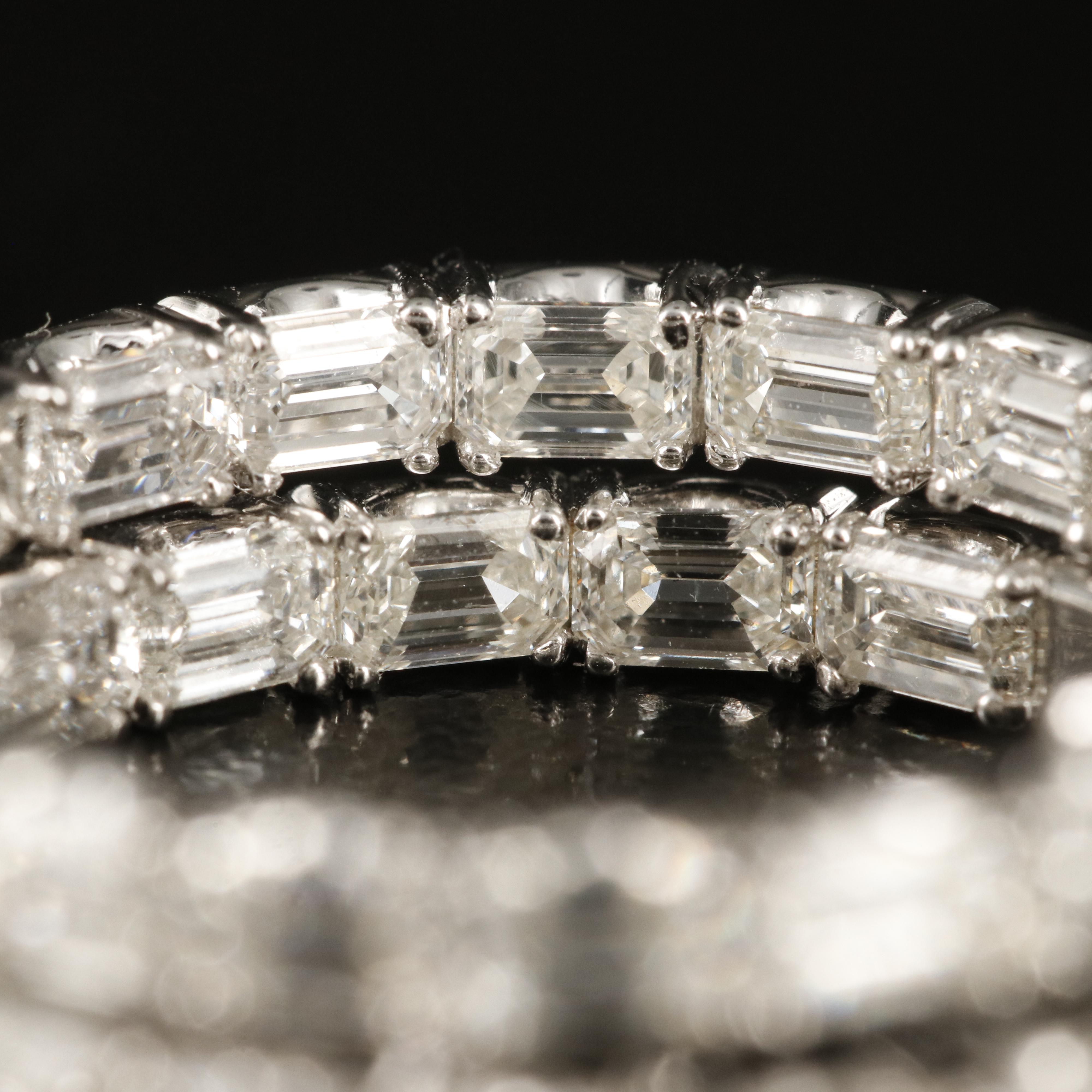 14K 2.88 CTW Diamond Inside Out Hoop Earrings