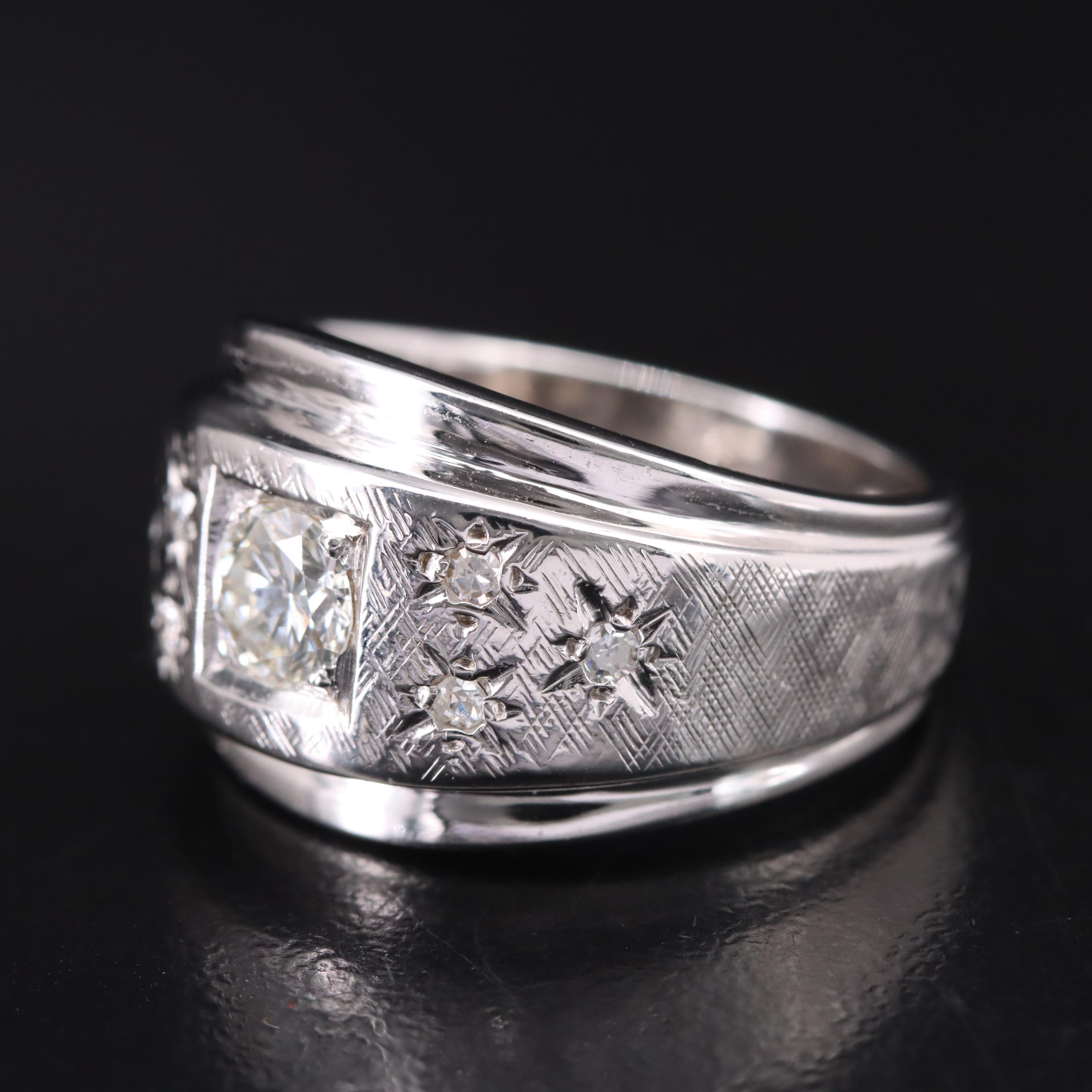 14K 0.58 CTW Diamond Ring