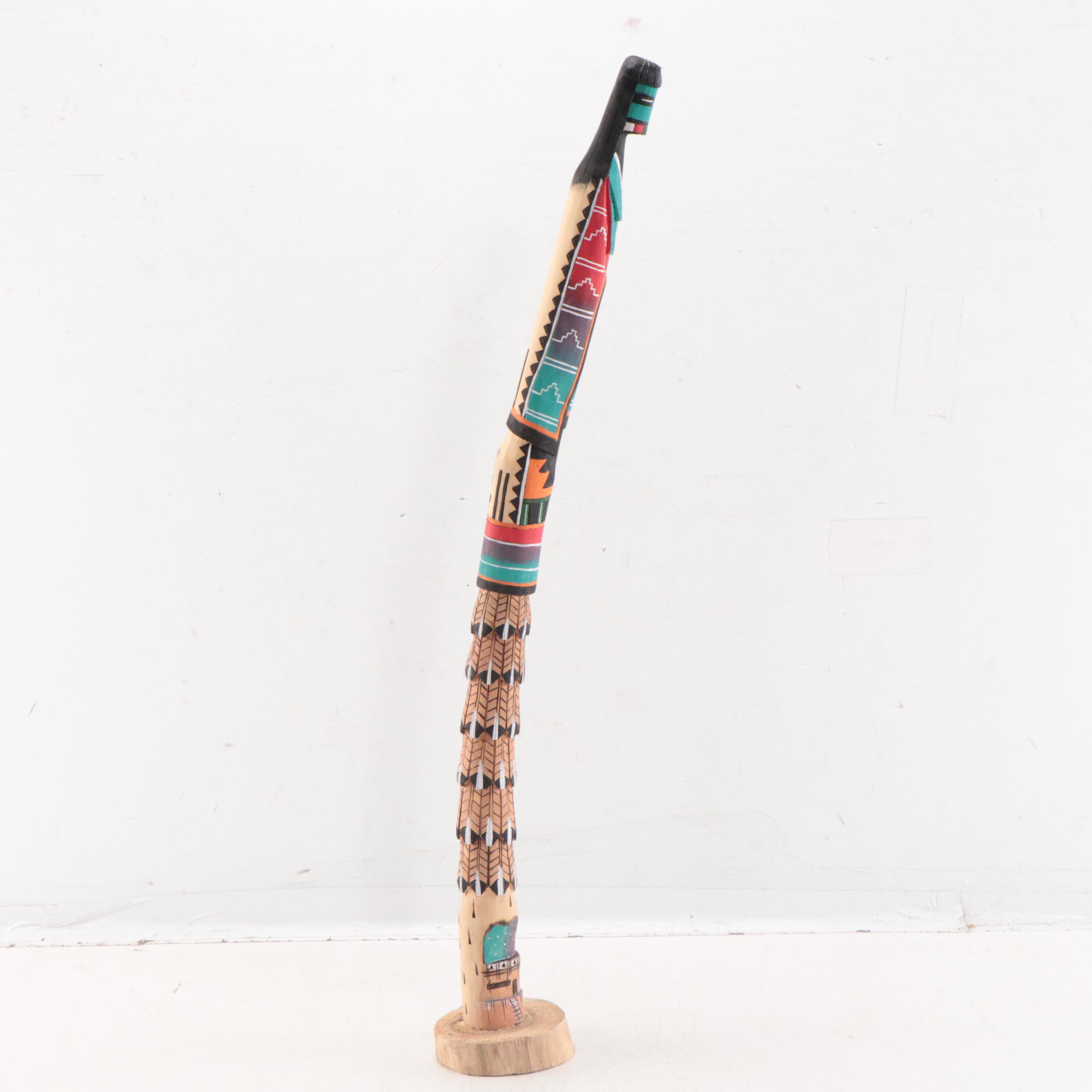 Hopi Kachina Figure "Feather Dancer," 1998