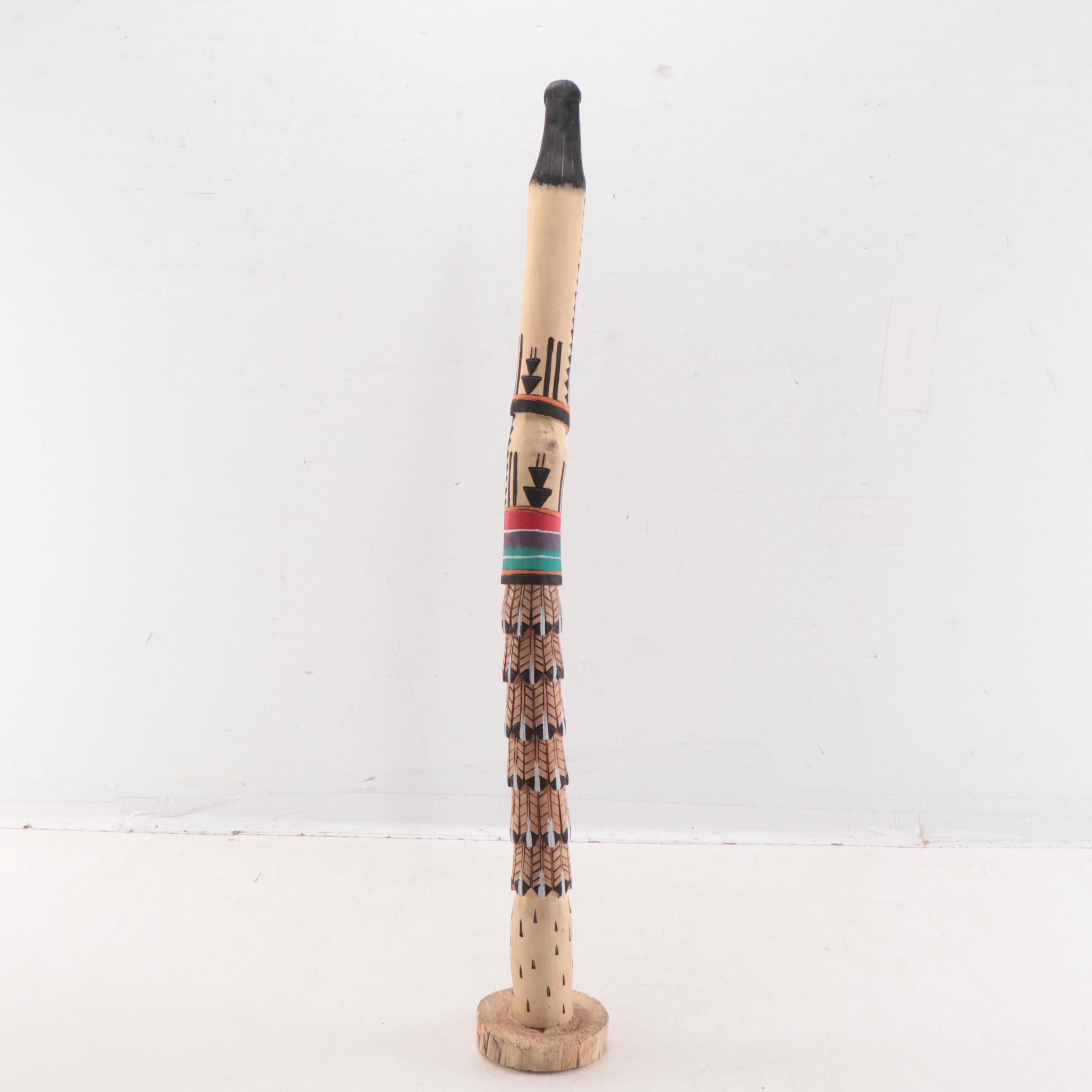 Hopi Kachina Figure "Feather Dancer," 1998