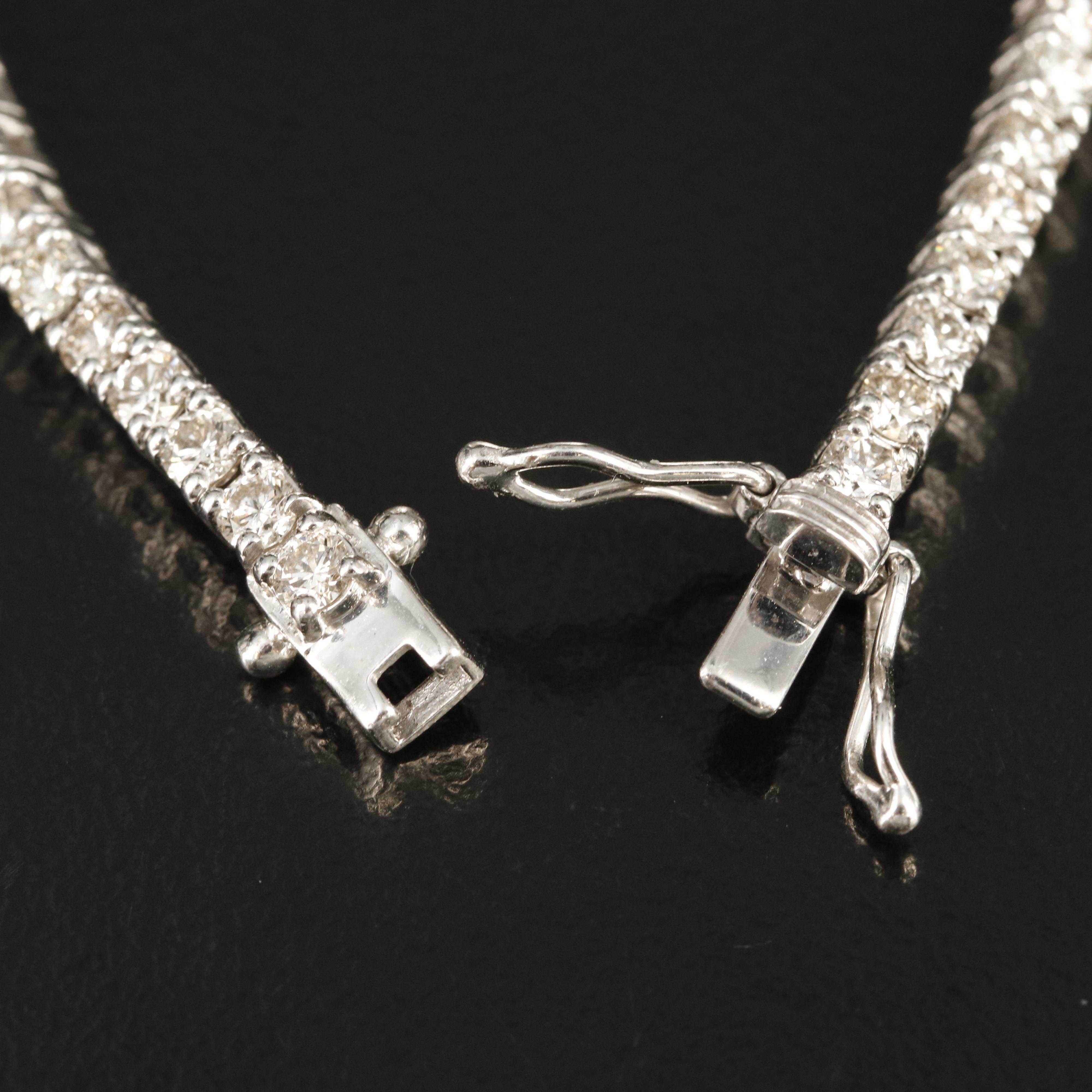 14K 4.00 CTW Diamond Line Bracelet