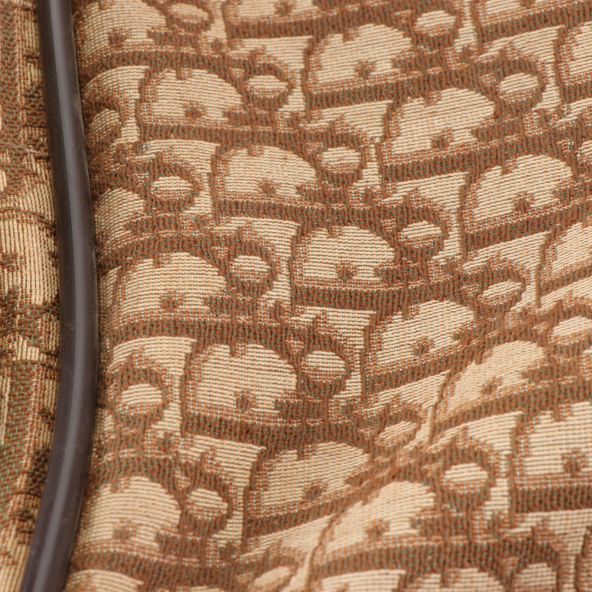 Christian Dior 24" Soft Suitcase in Dior Oblique Canvas and Leather