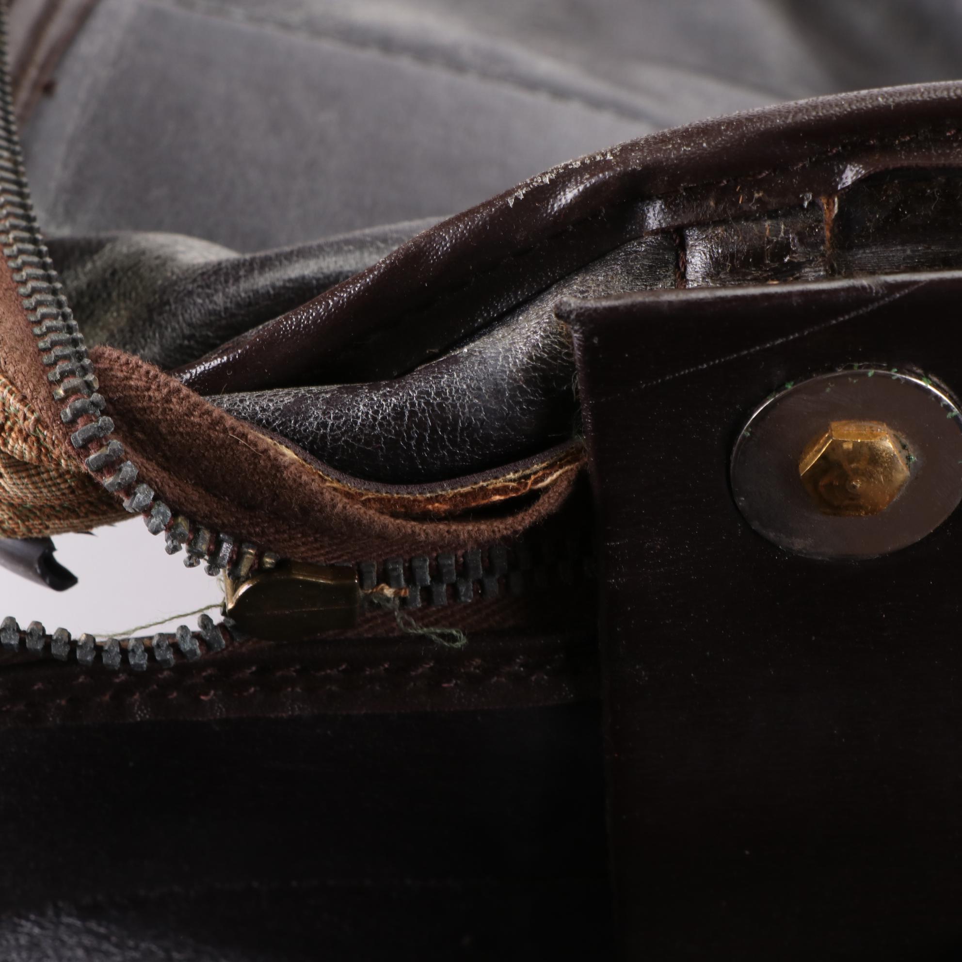 Christian Dior 24" Soft Suitcase in Dior Oblique Canvas and Leather