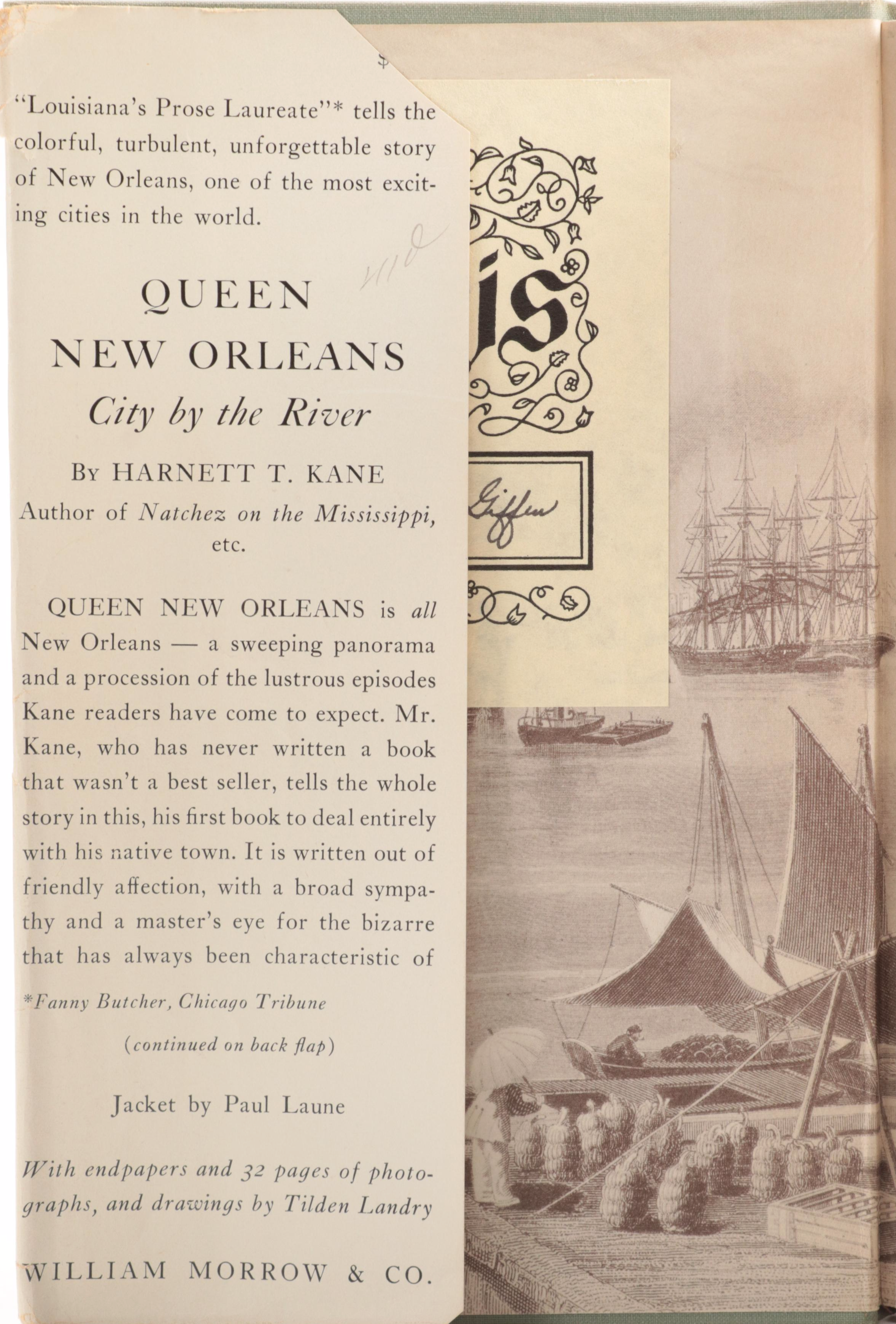 Signed "Queen New Orleans" by Harnett T. Kane and More Nonfiction Books