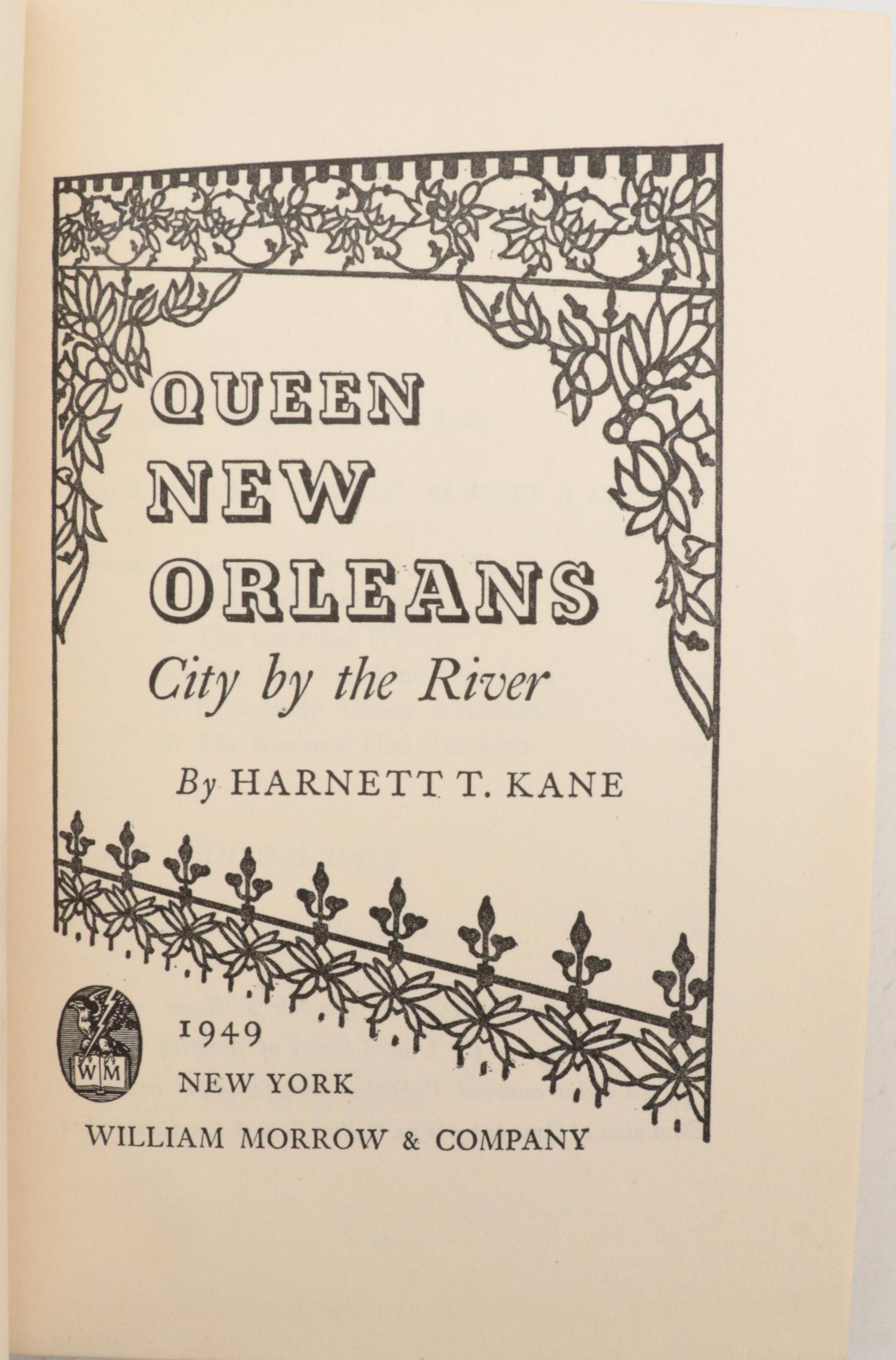 Signed "Queen New Orleans" by Harnett T. Kane and More Nonfiction Books
