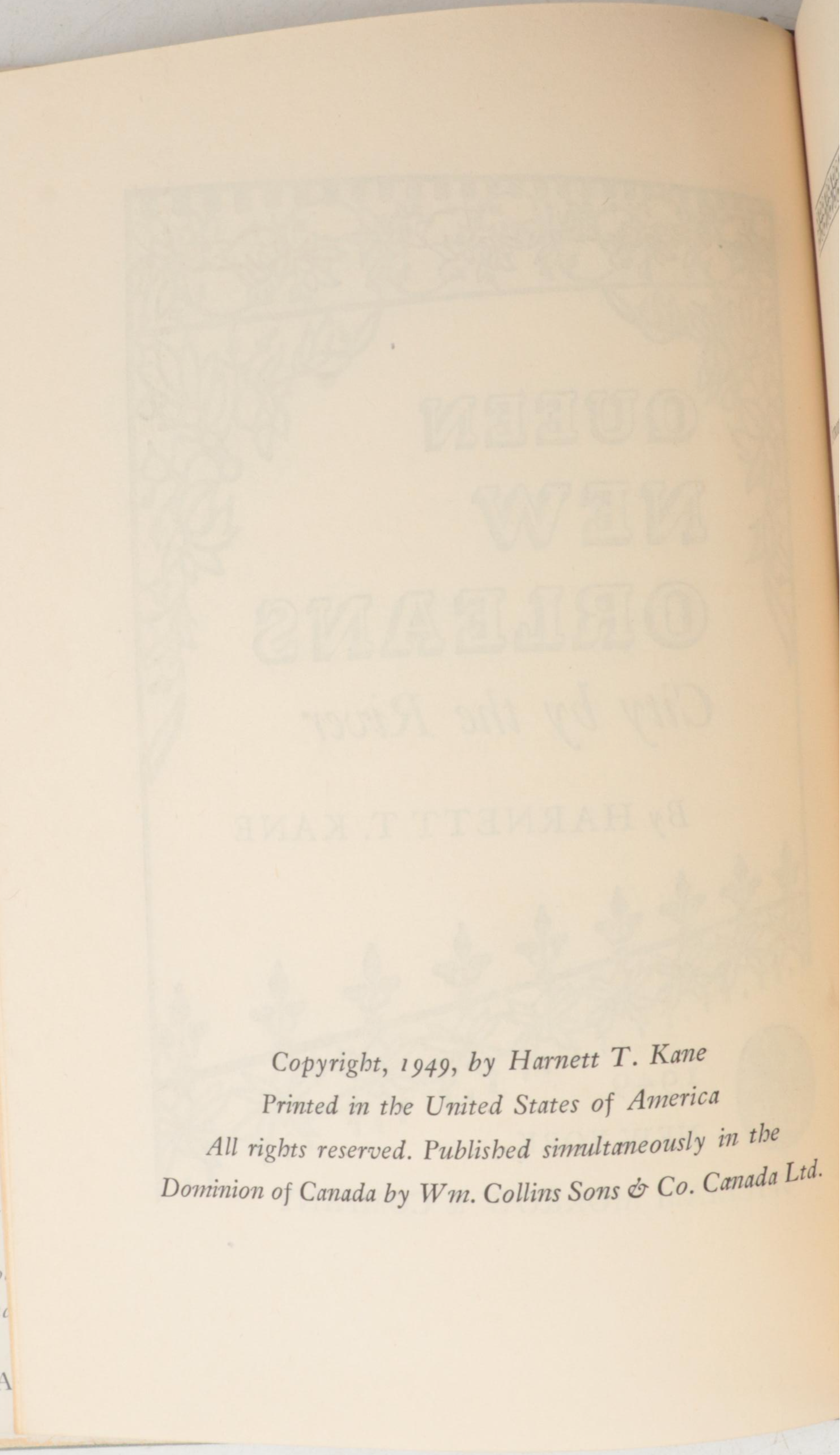 Signed "Queen New Orleans" by Harnett T. Kane and More Nonfiction Books