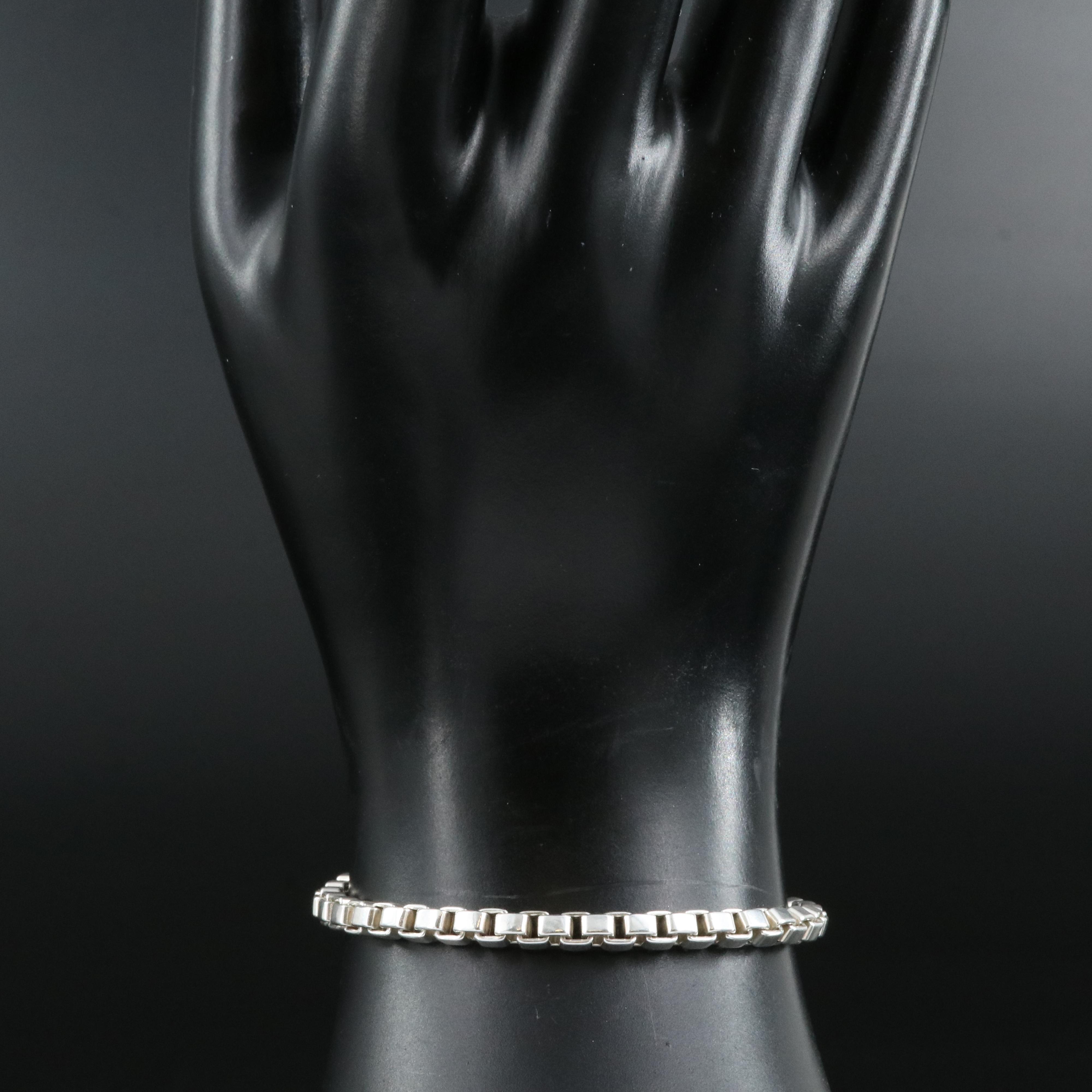 Tiffany & Co. Sterling "Venetian Link" Bracelet