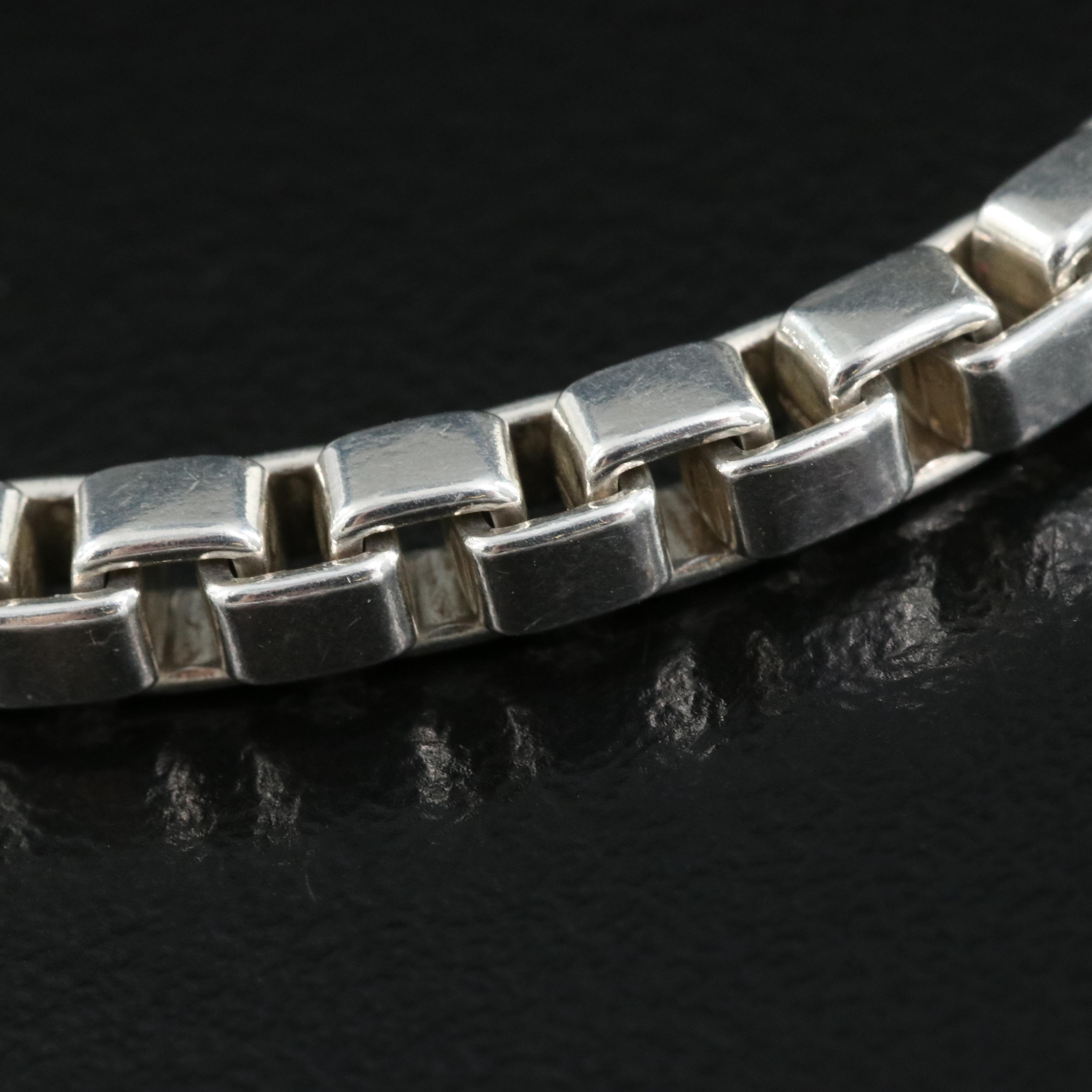 Tiffany & Co. Sterling "Venetian Link" Bracelet