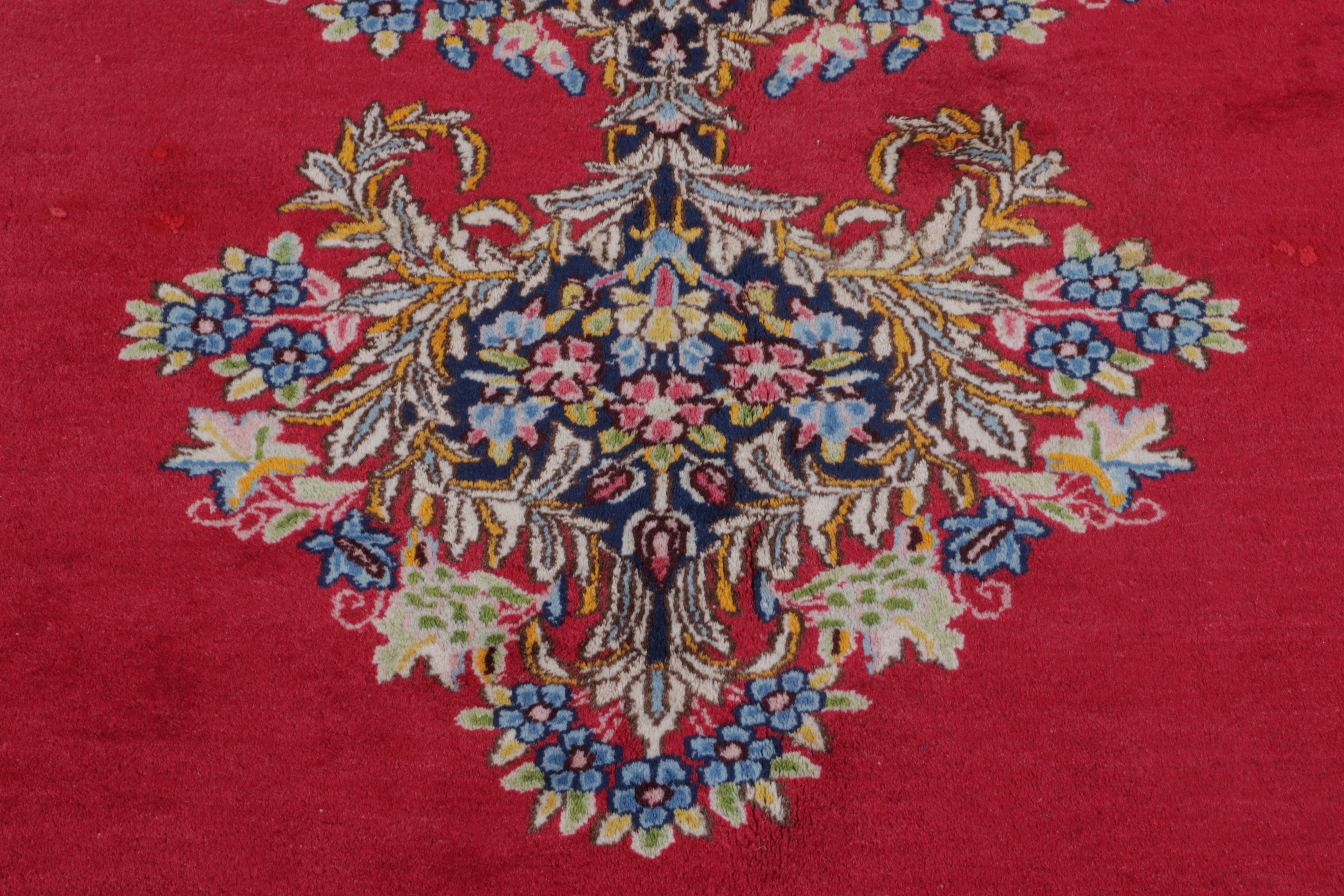 12'8 x 17' Hand-Knotted Indo-Persian Sarouk Style Room Sized Rug