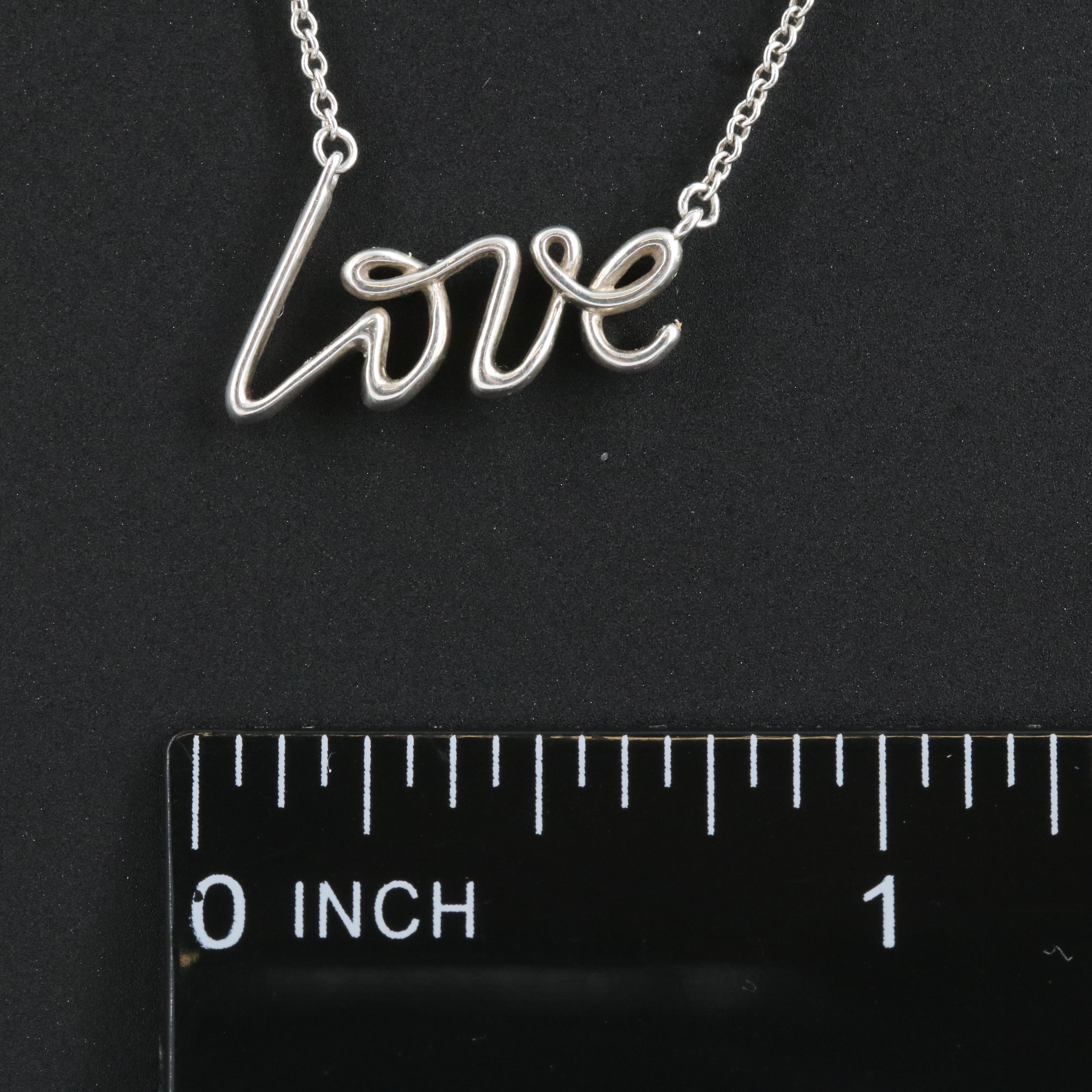 Paloma Picasso for Tiffany & Co. Sterling "Love" Necklace