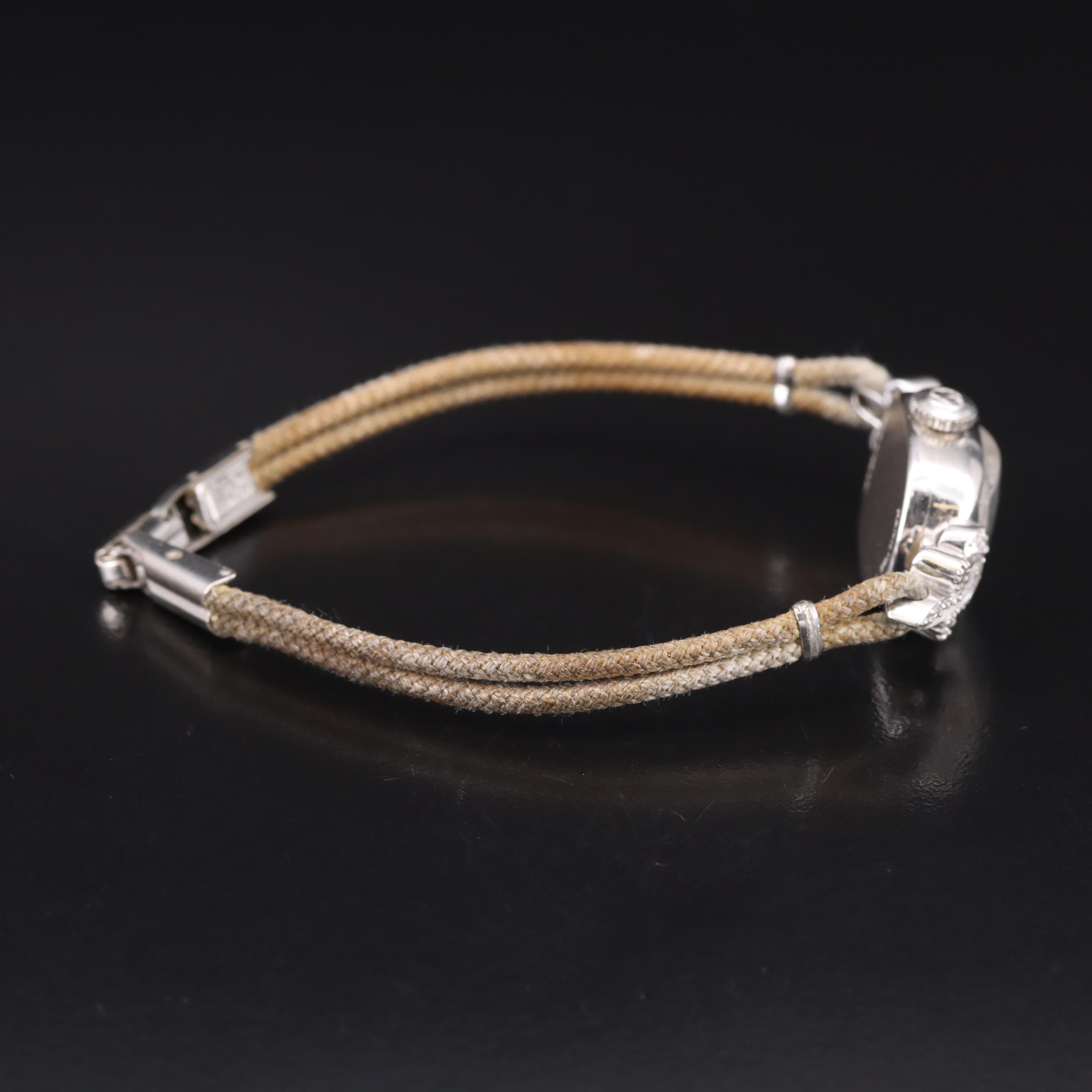 14K Hamilton Diamond Watch