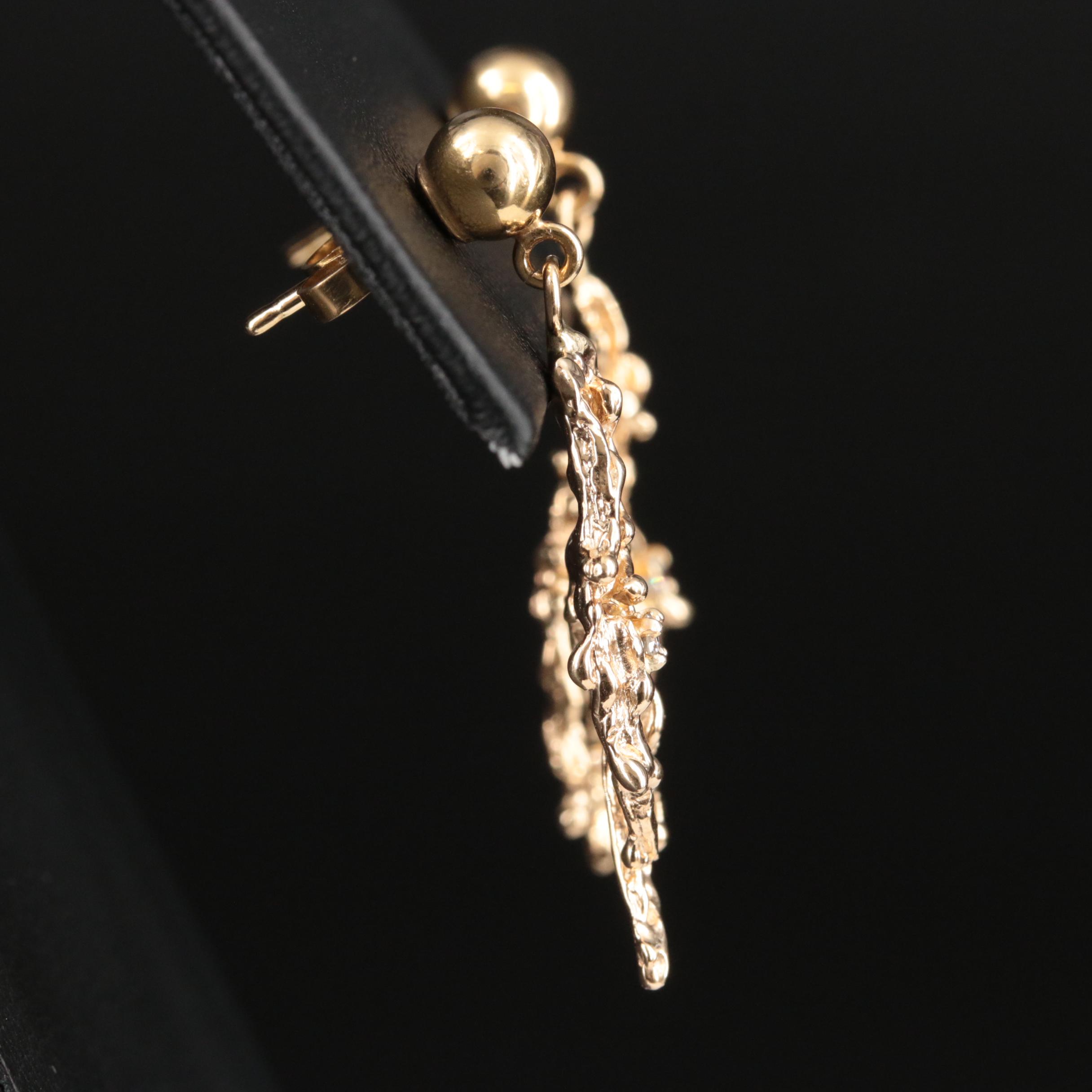 14K 0.10 CTW Diamond Earrings