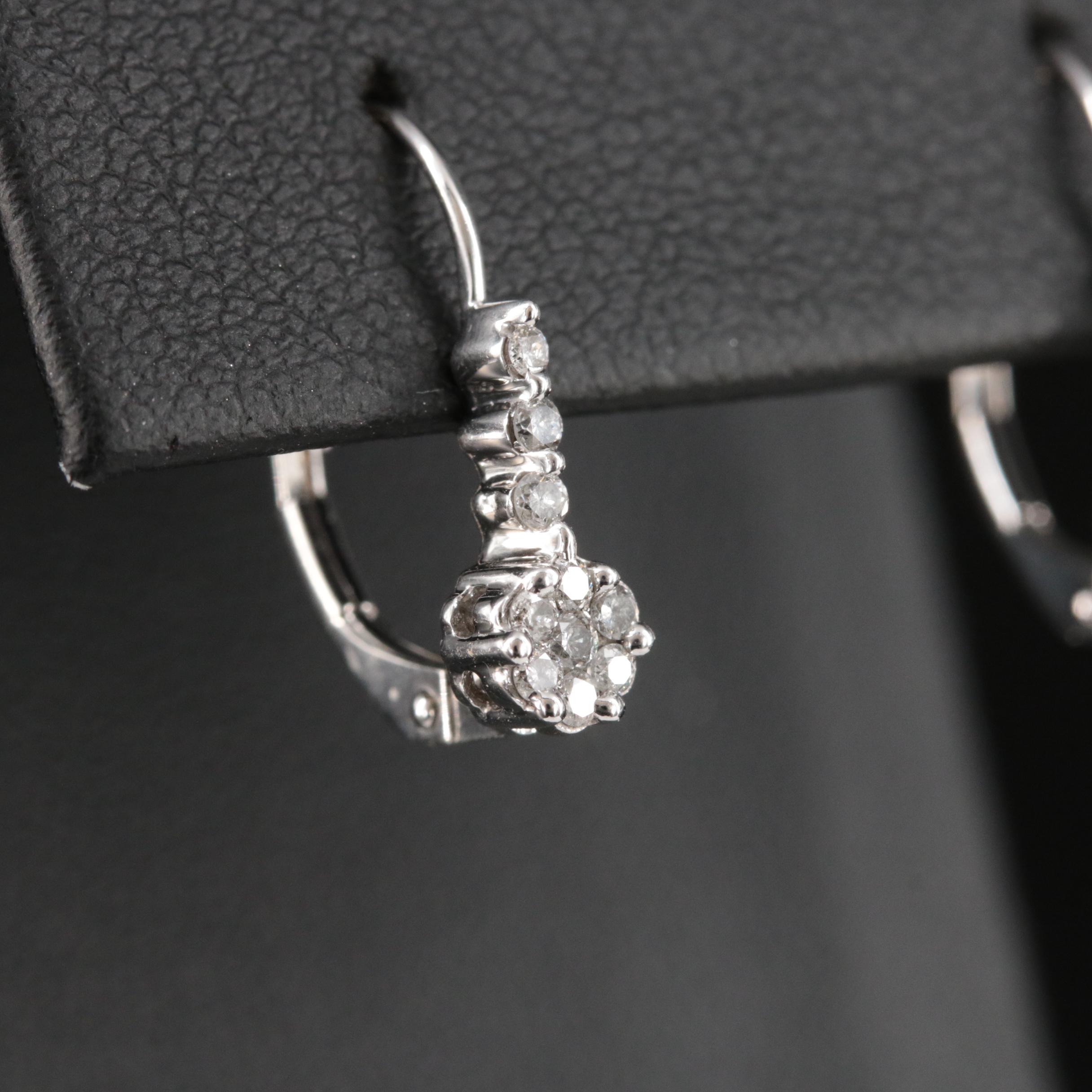 10K 0.20 CTW Diamond Earrings