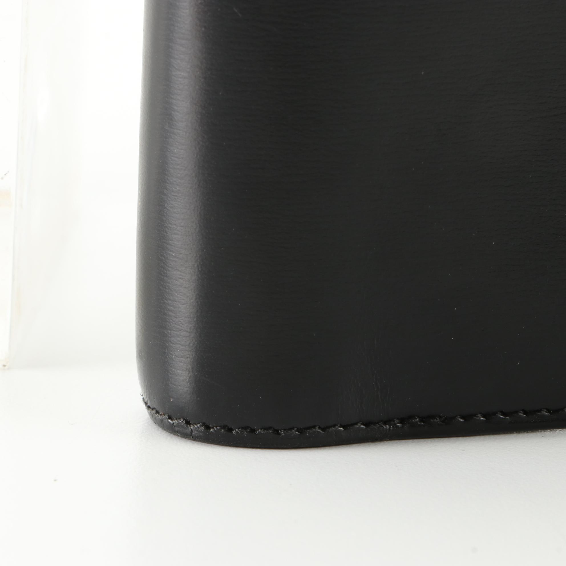 Cartier Bifold Wallet in Black Smooth Calfskin