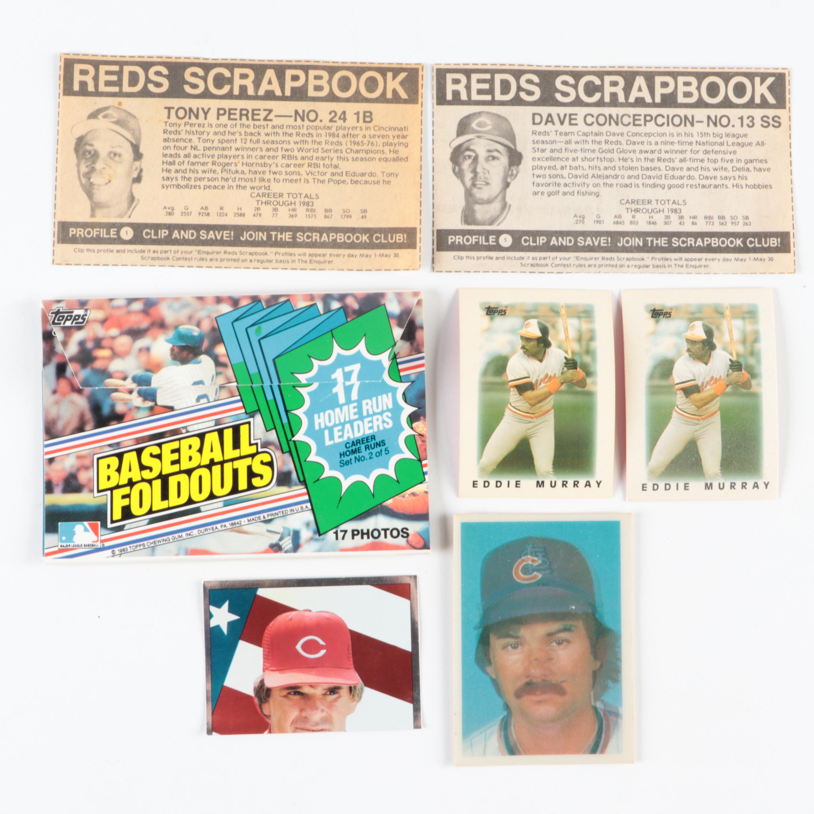 Fleer, Other Baseball Stickers, Cards and More with Rose, Seaver, 1970s–1980s