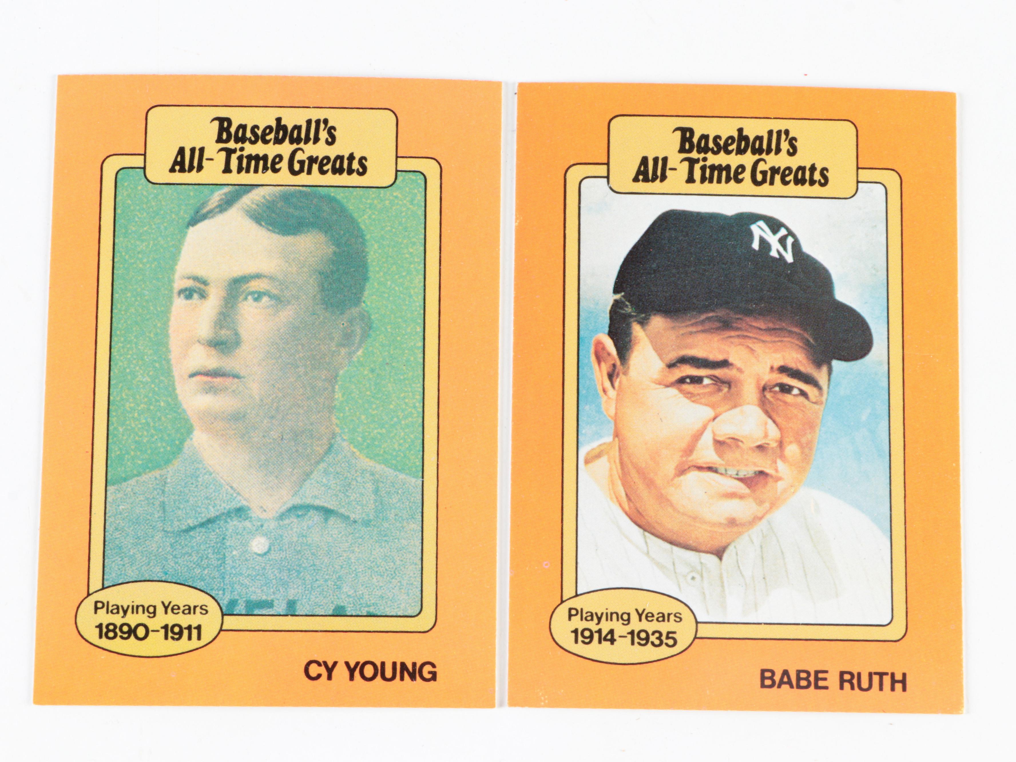 Fleer, Other Baseball Stickers, Cards and More with Rose, Seaver, 1970s–1980s