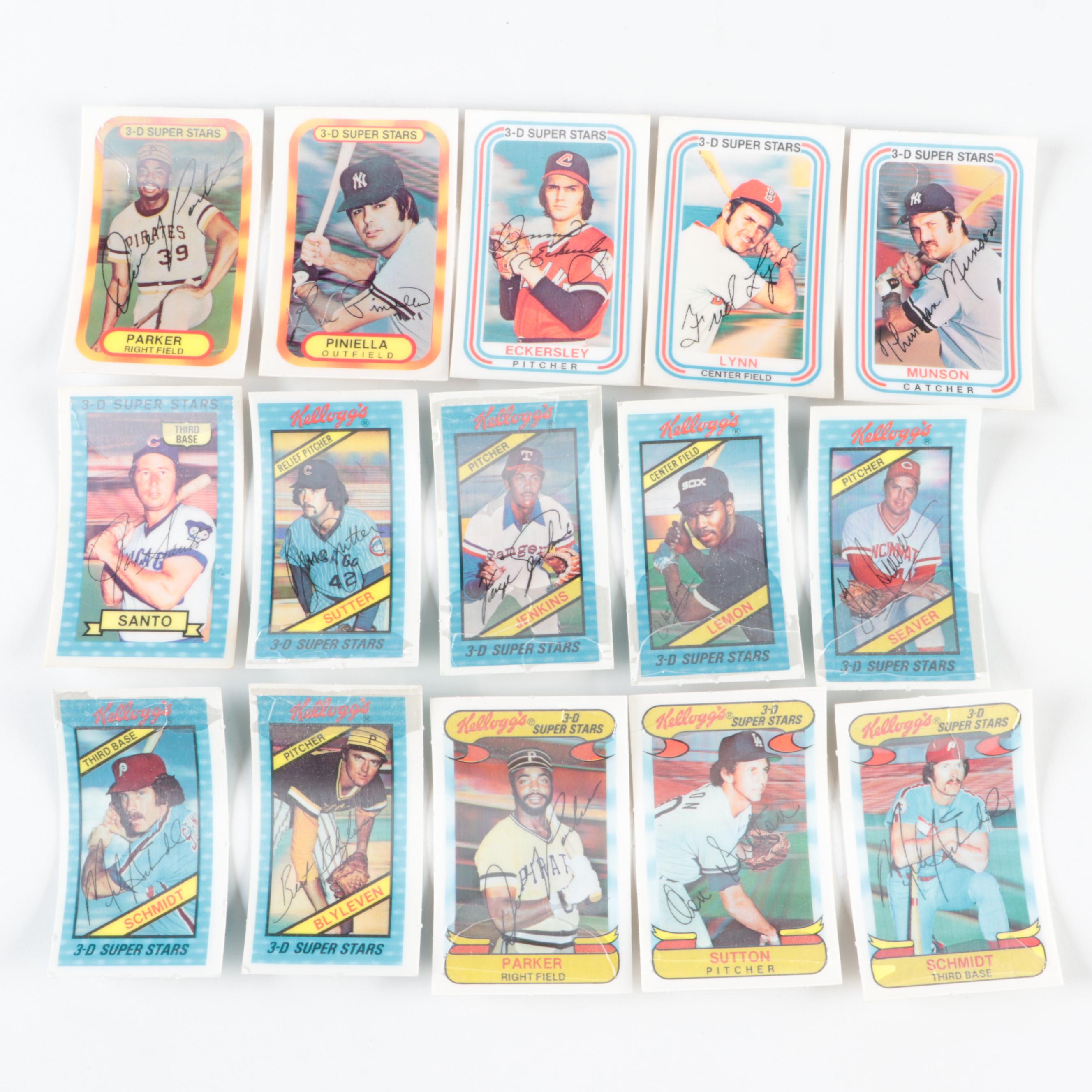Fleer, Other Baseball Stickers, Cards and More with Rose, Seaver, 1970s–1980s