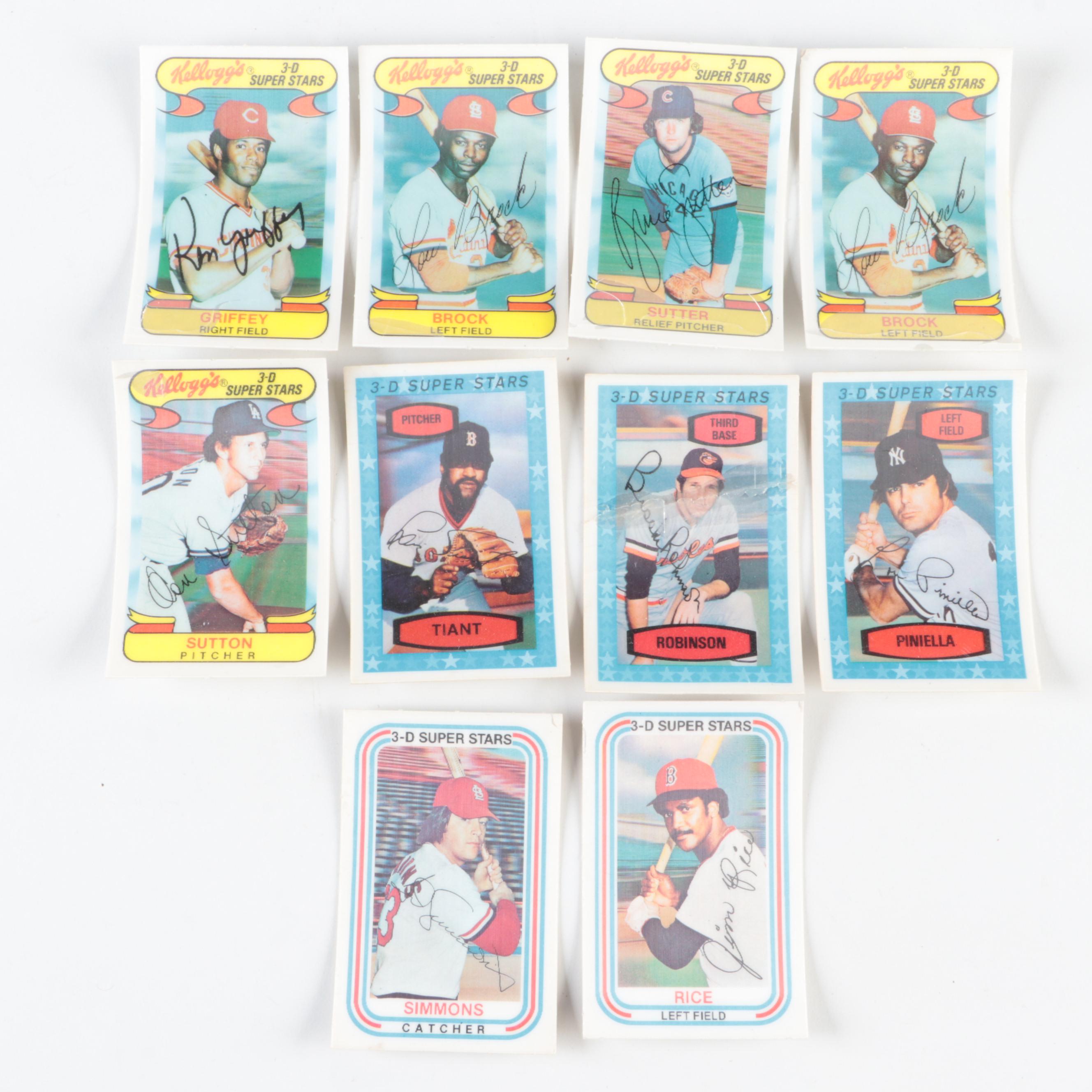 Fleer, Other Baseball Stickers, Cards and More with Rose, Seaver, 1970s–1980s